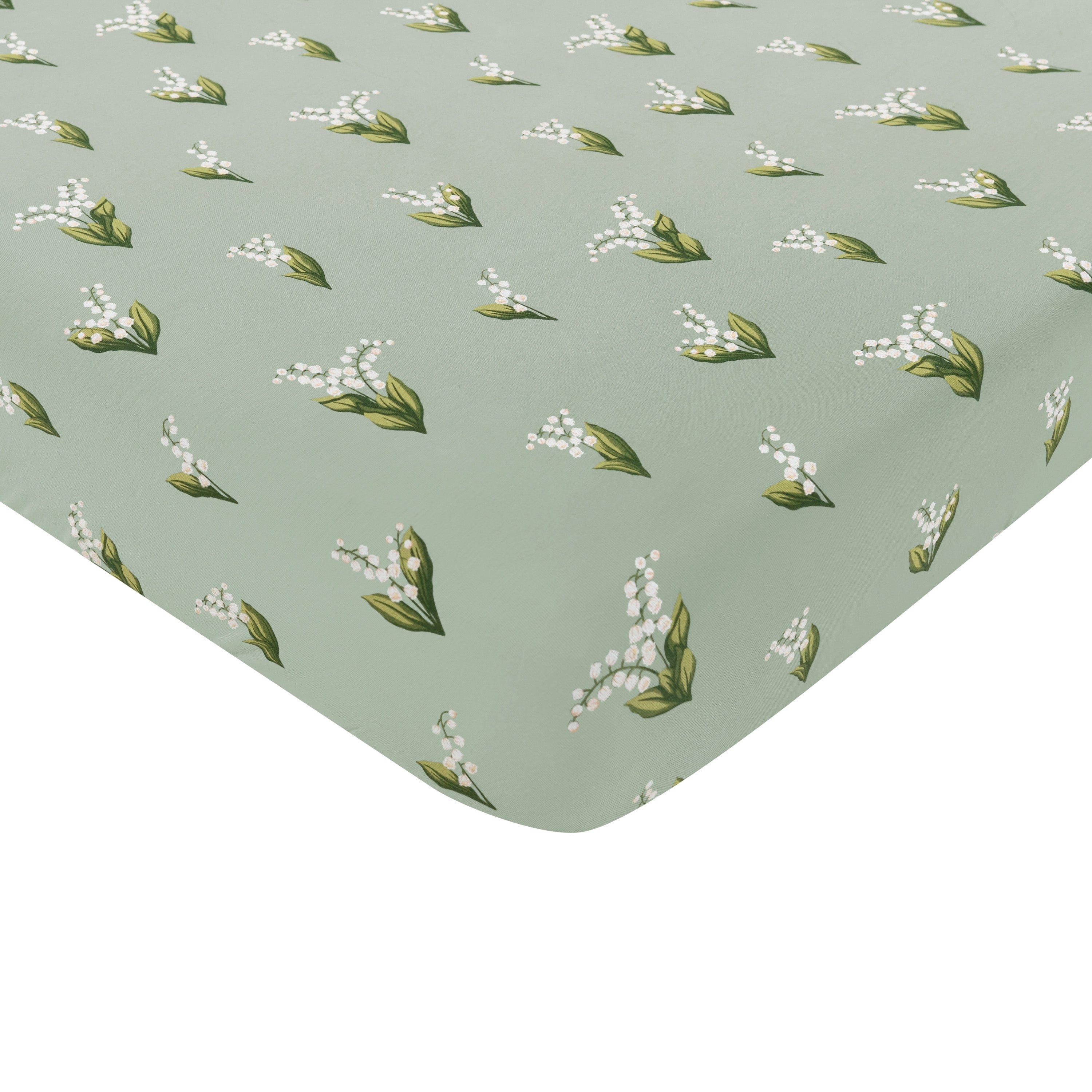 Kyte Baby Twin Sheets Thyme Lily / Twin Sheet Twin Sheet in Thyme Lily