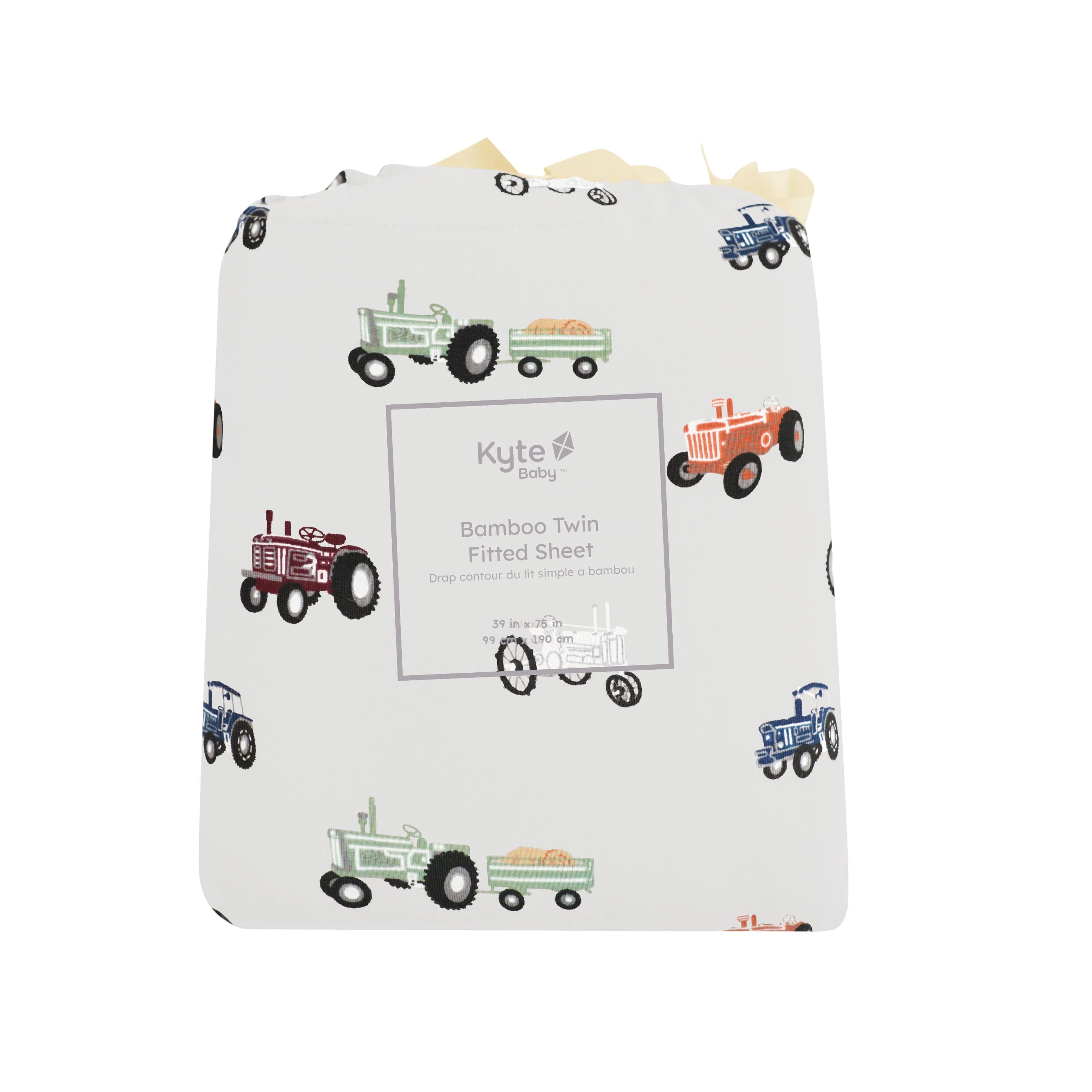 Kyte Baby Twin Sheets Tractor / Twin Sheet Twin Sheet in Tractor