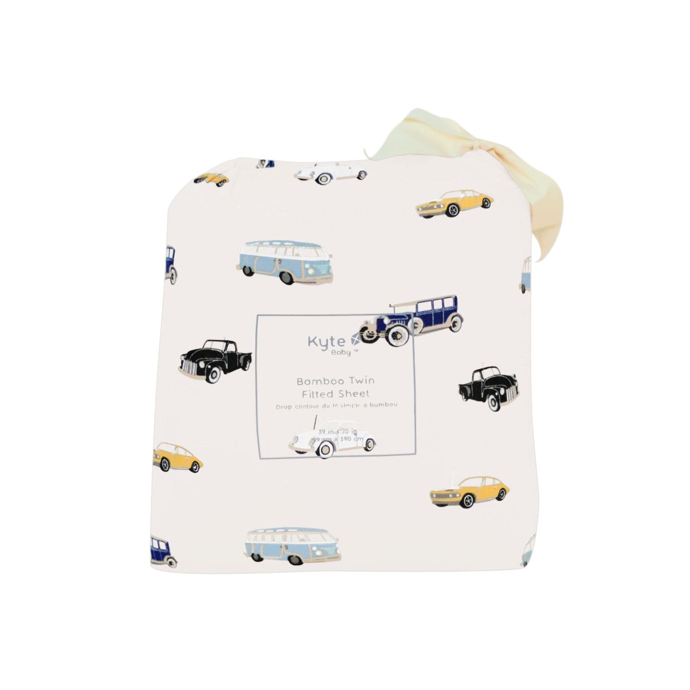 Kyte Baby Twin Sheets Vintage Cars / Twin Sheet Twin Sheet in Vintage Cars