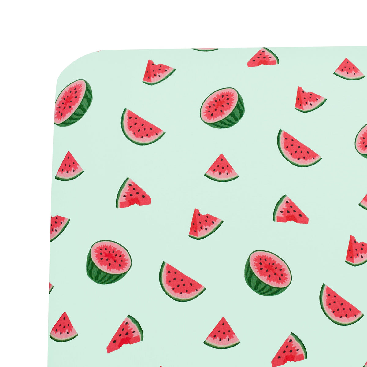 Kyte Baby bamboo fitted Twin Sheet in Watermelon