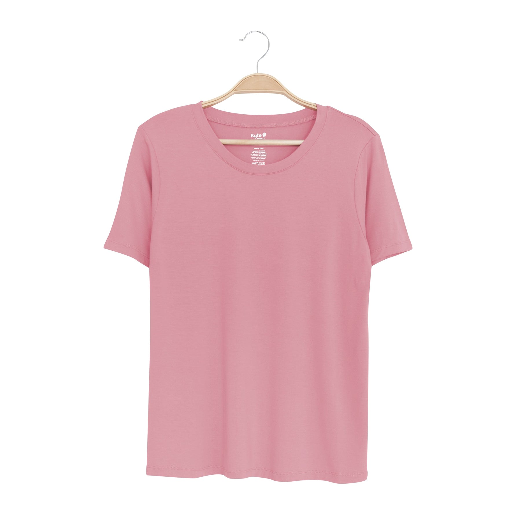 Kyte Baby Women's Crew Neck Tee Women's Crew Neck Tee in Apple Blossom