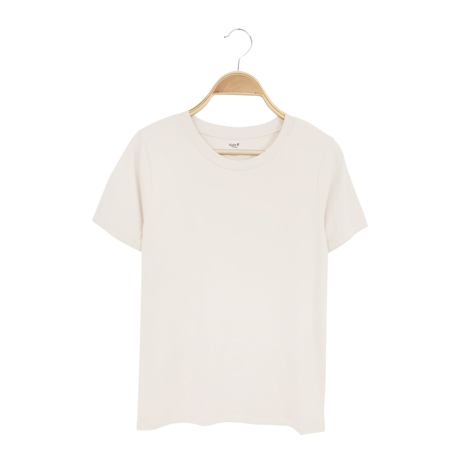 Essential Crewneck Tee- Oat main image 1