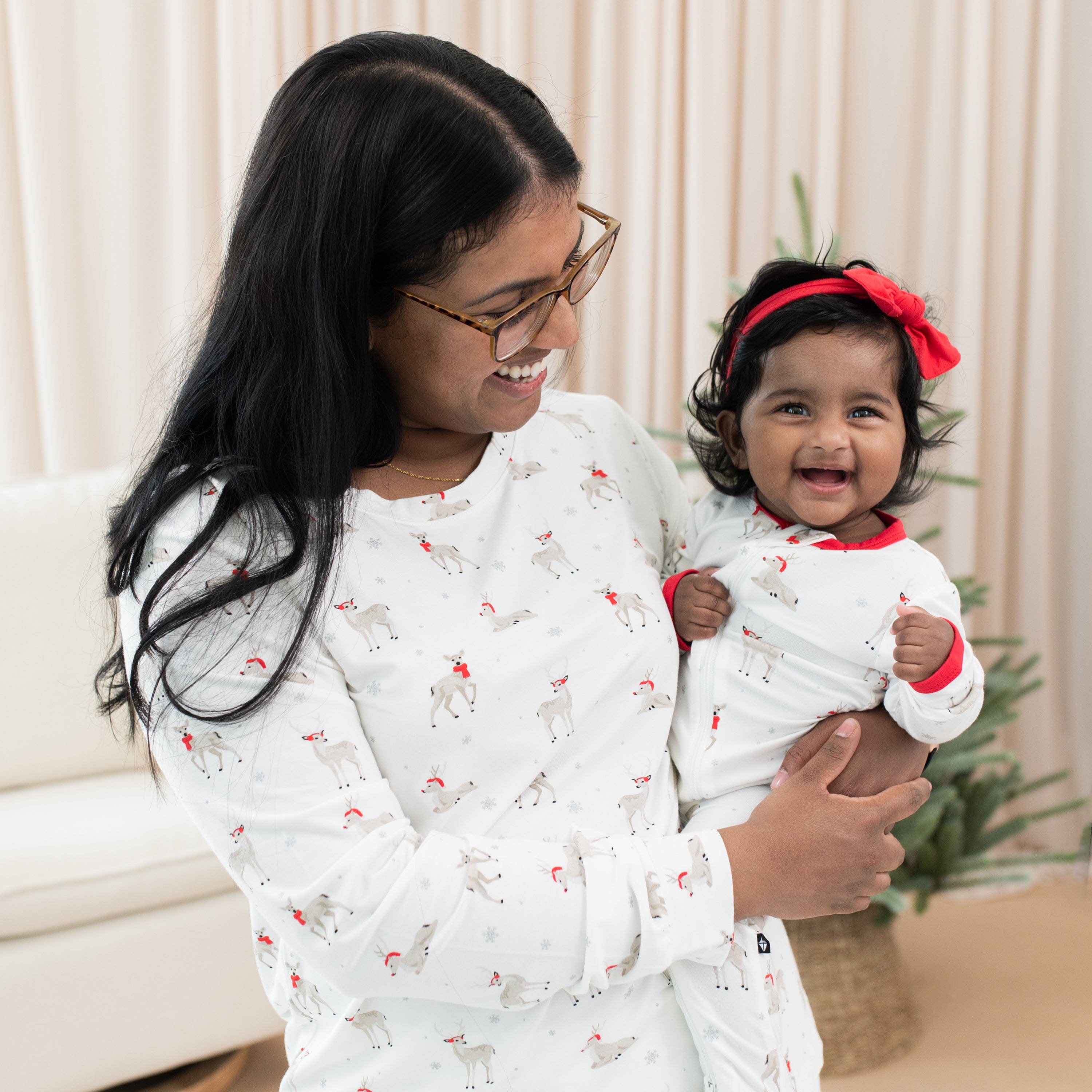 Kyte Baby Women's Jogger Pajama Set Women's Jogger Pajama Set in Cloud Deer