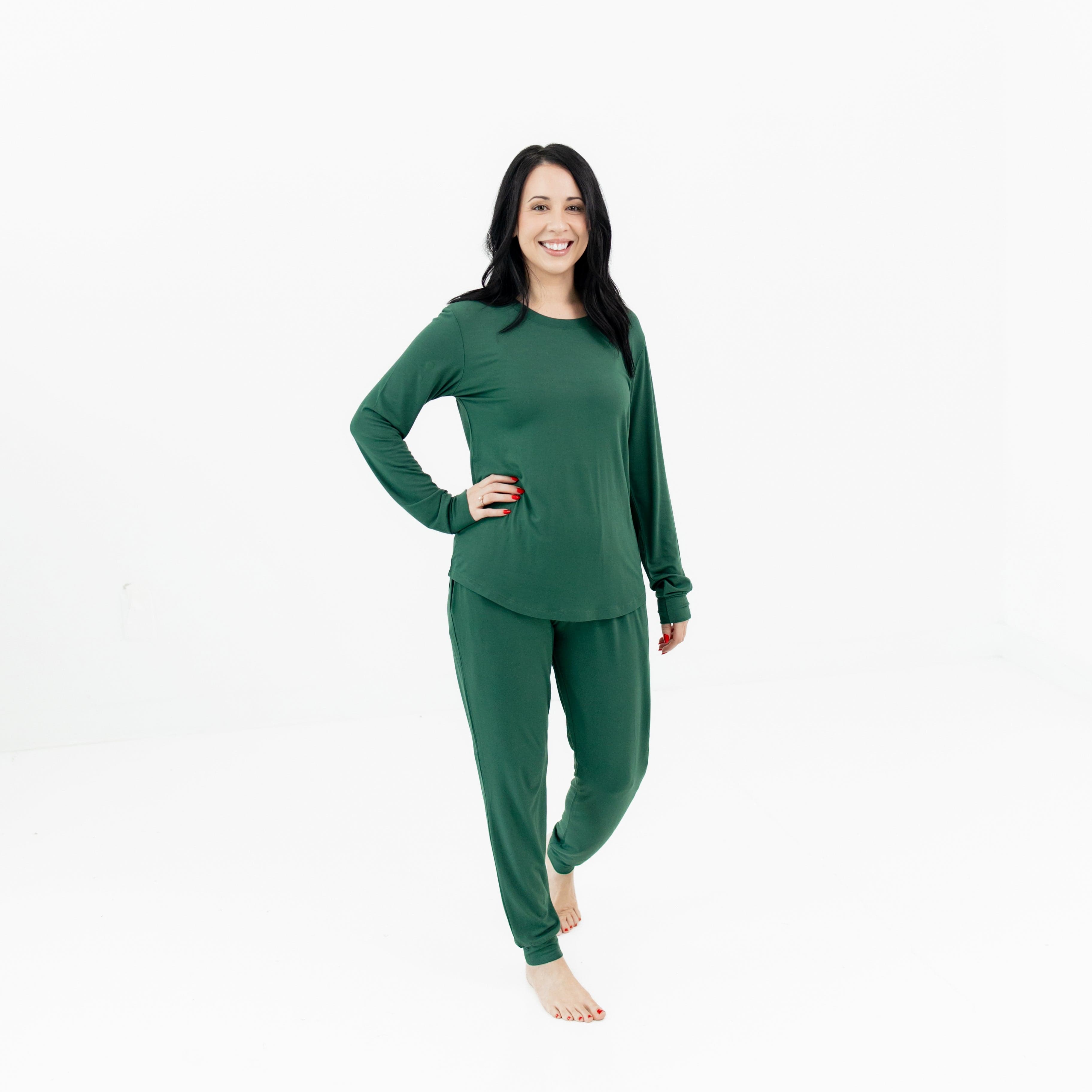 Kyte Baby Women's Jogger Pajama Set Women's Jogger Pajama Set in Evergreen