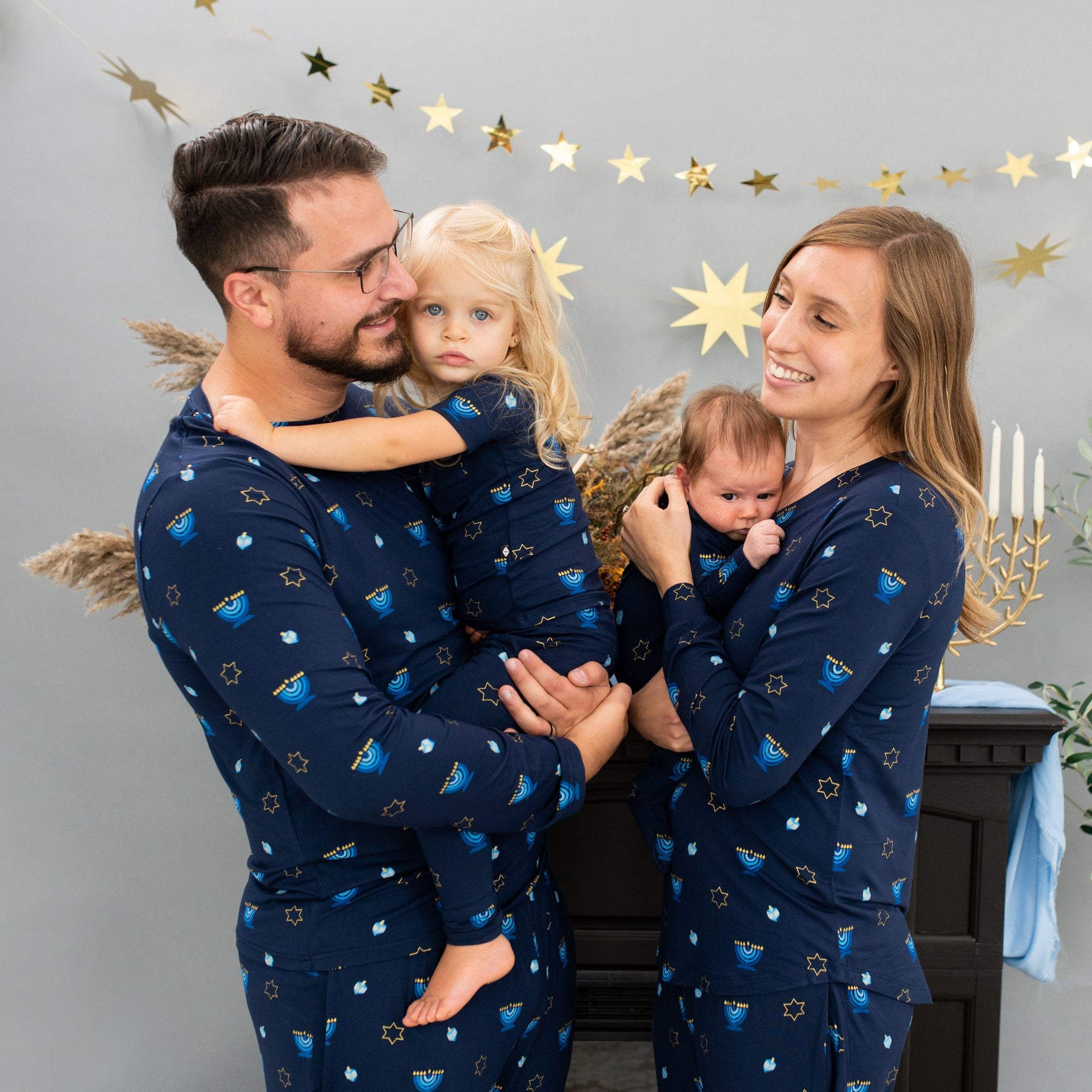 Kyte Baby Women's Jogger Pajama Set Women's Jogger Pajama Set in Hanukkah