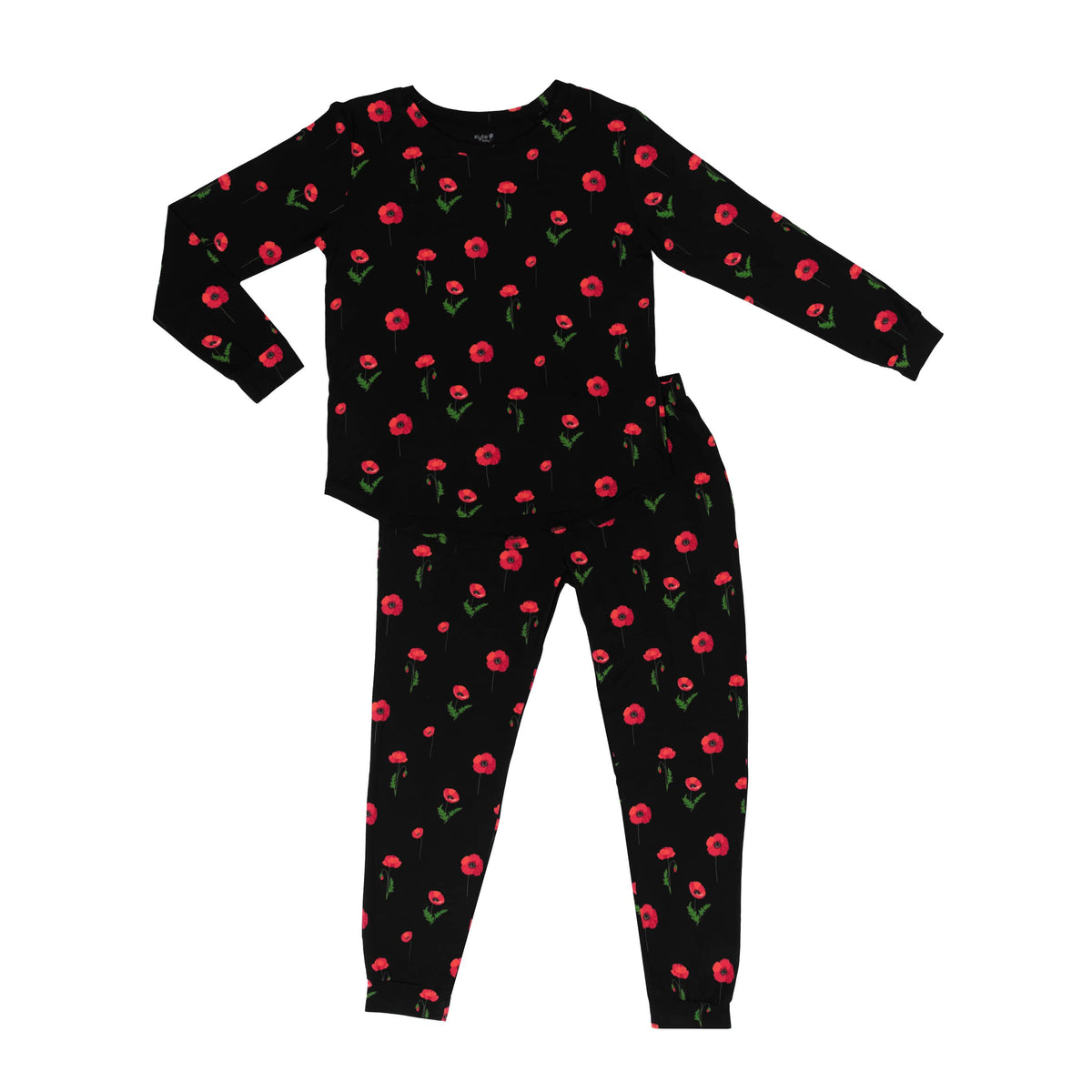 Kyte Baby Women's Jogger Pajama Set Women's Jogger Pajama Set in Midnight Poppies