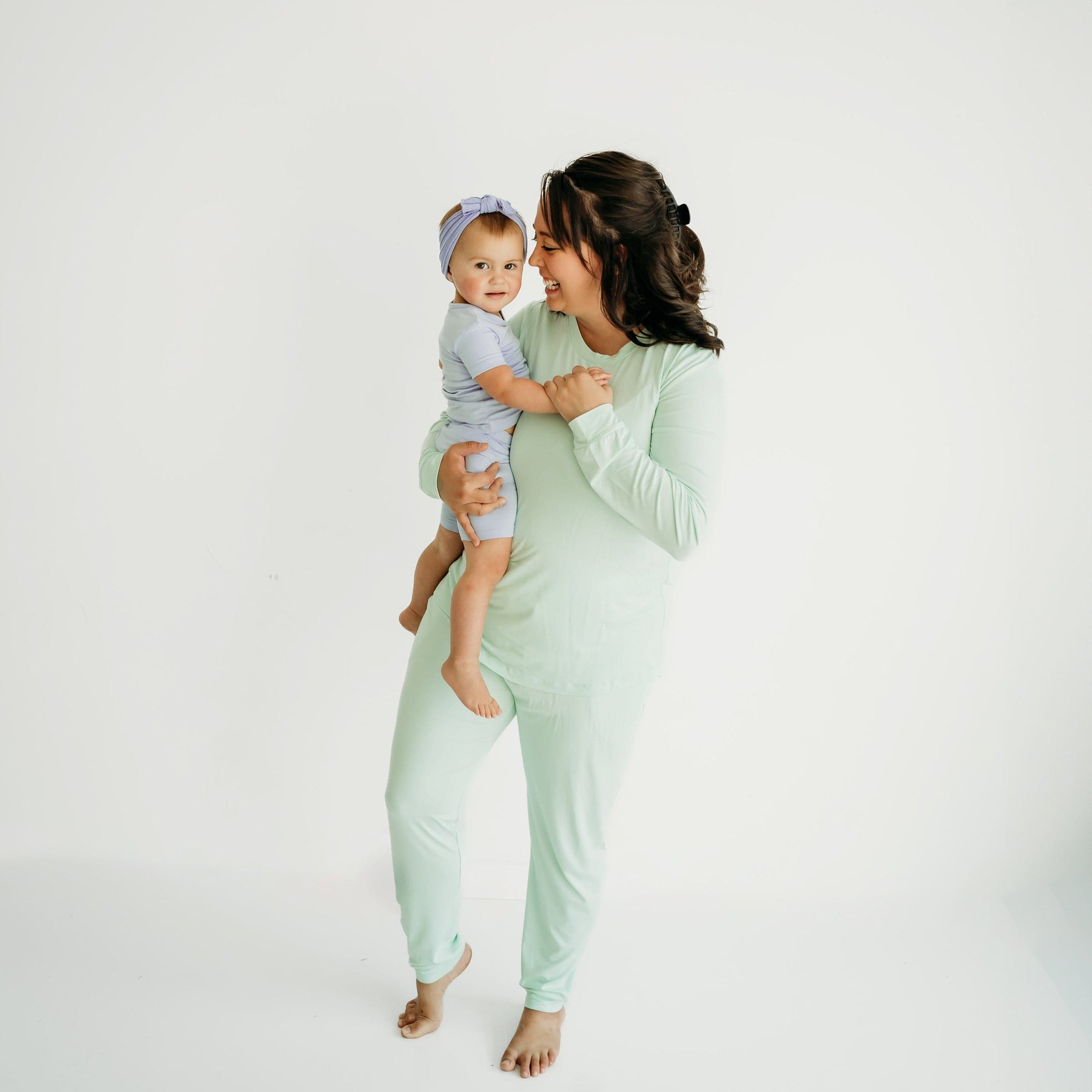 Kyte Baby Women's Jogger Pajama Set Women's Jogger Pajama Set in Mint