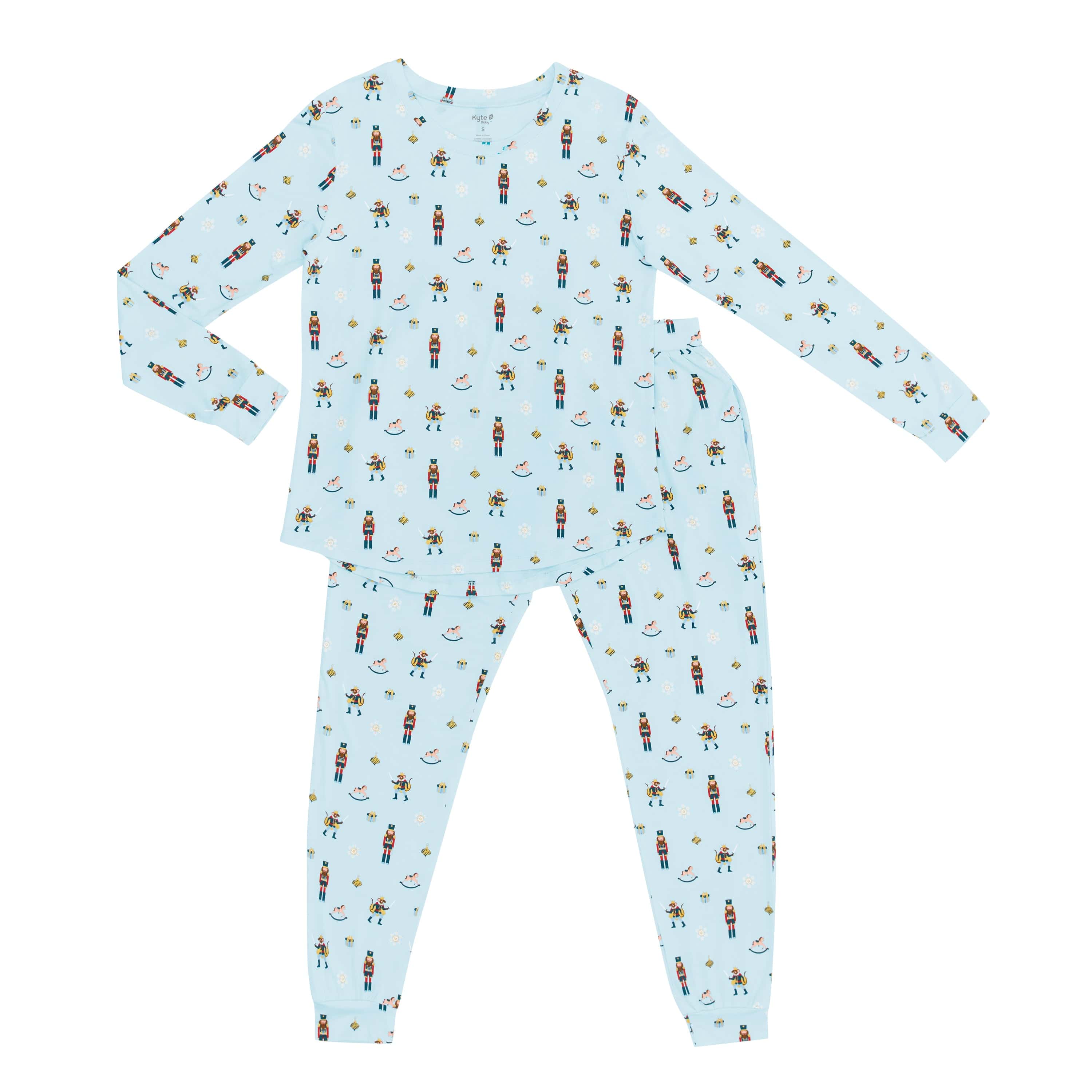 Kyte Baby Women's Jogger Pajama Set Women's Jogger Pajama Set in Nutcracker