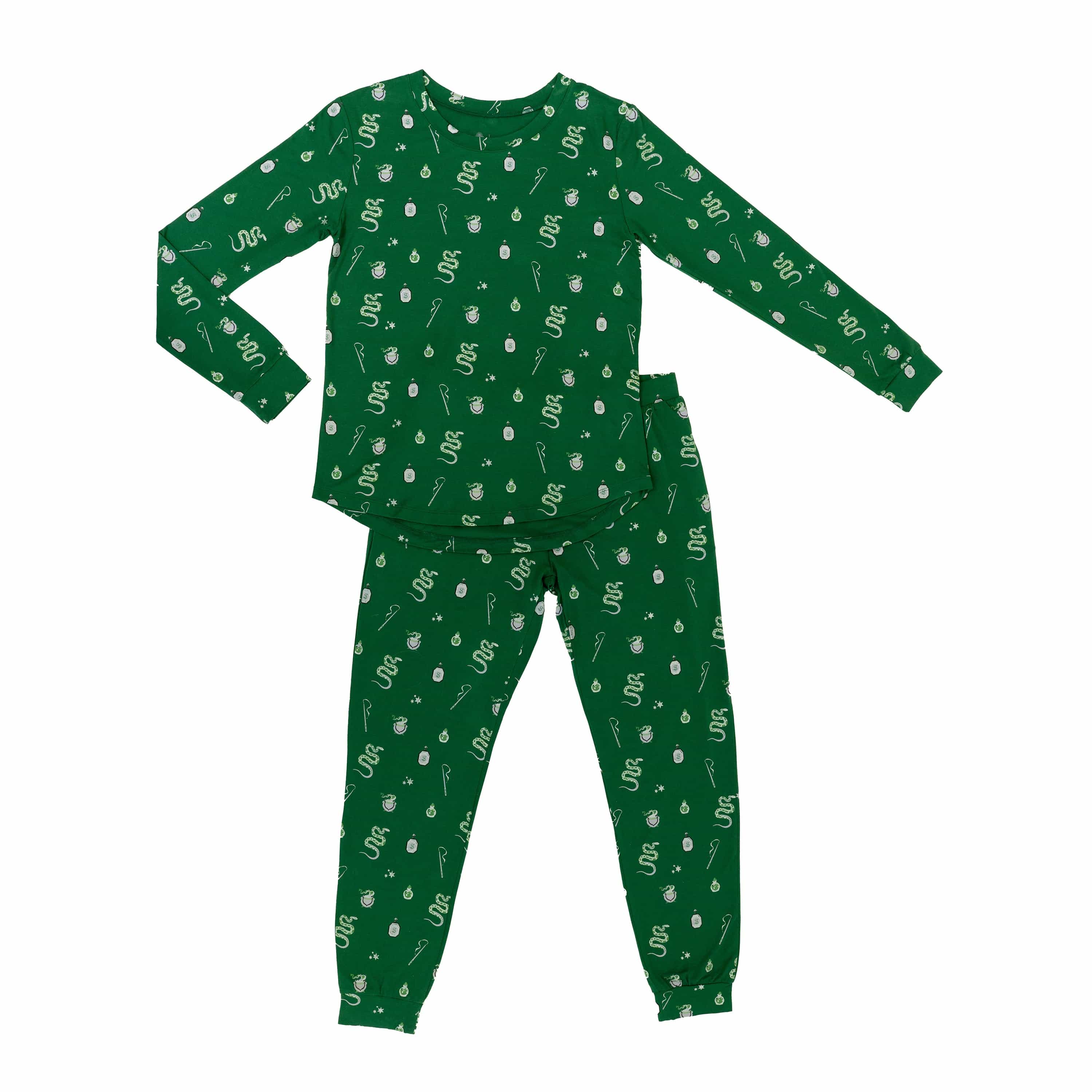 Women s Jogger Pajama Set in Harry Potter Slytherin