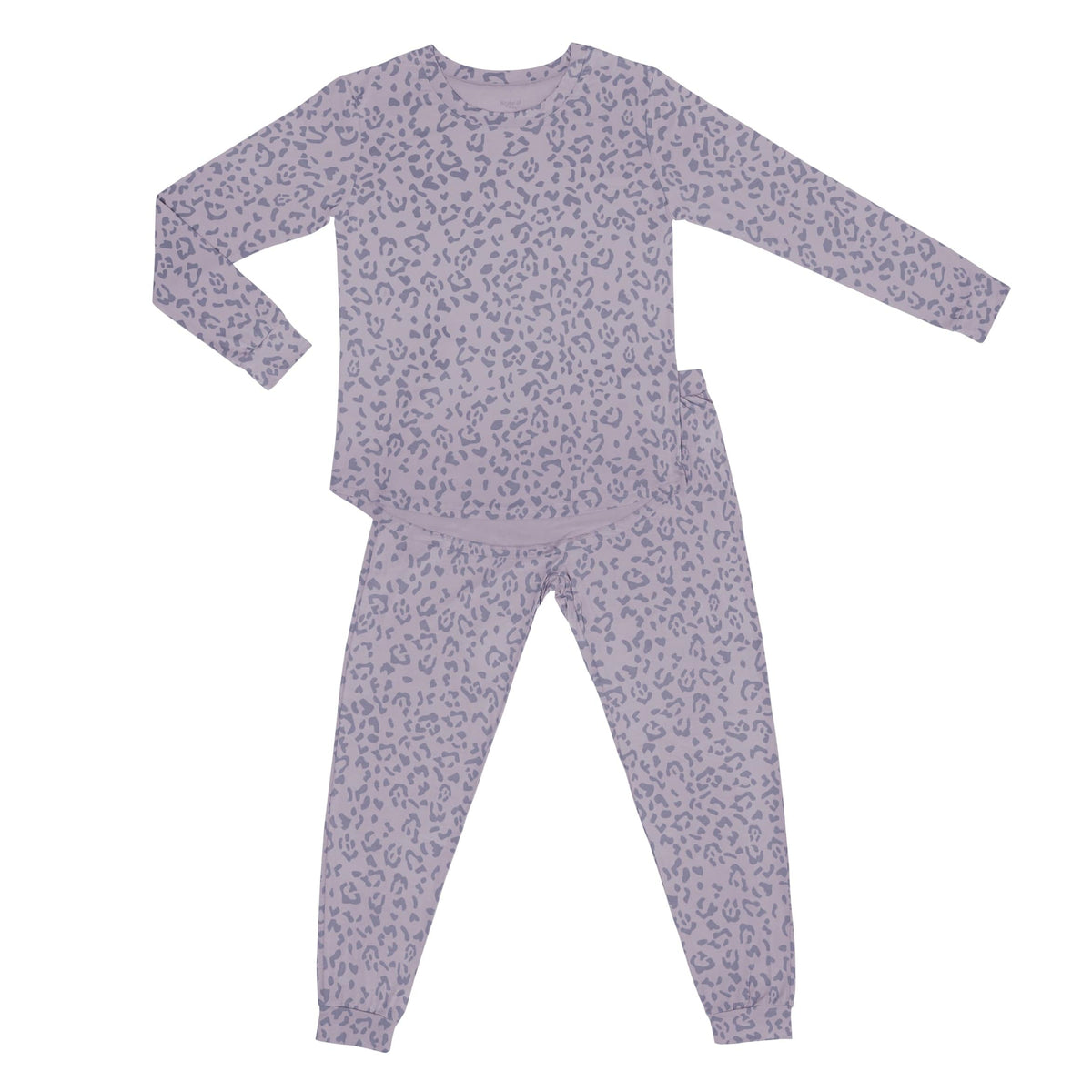 Kyte Baby Women's Jogger Pajama Set Women's Jogger Pajama Set in Taro Leopard