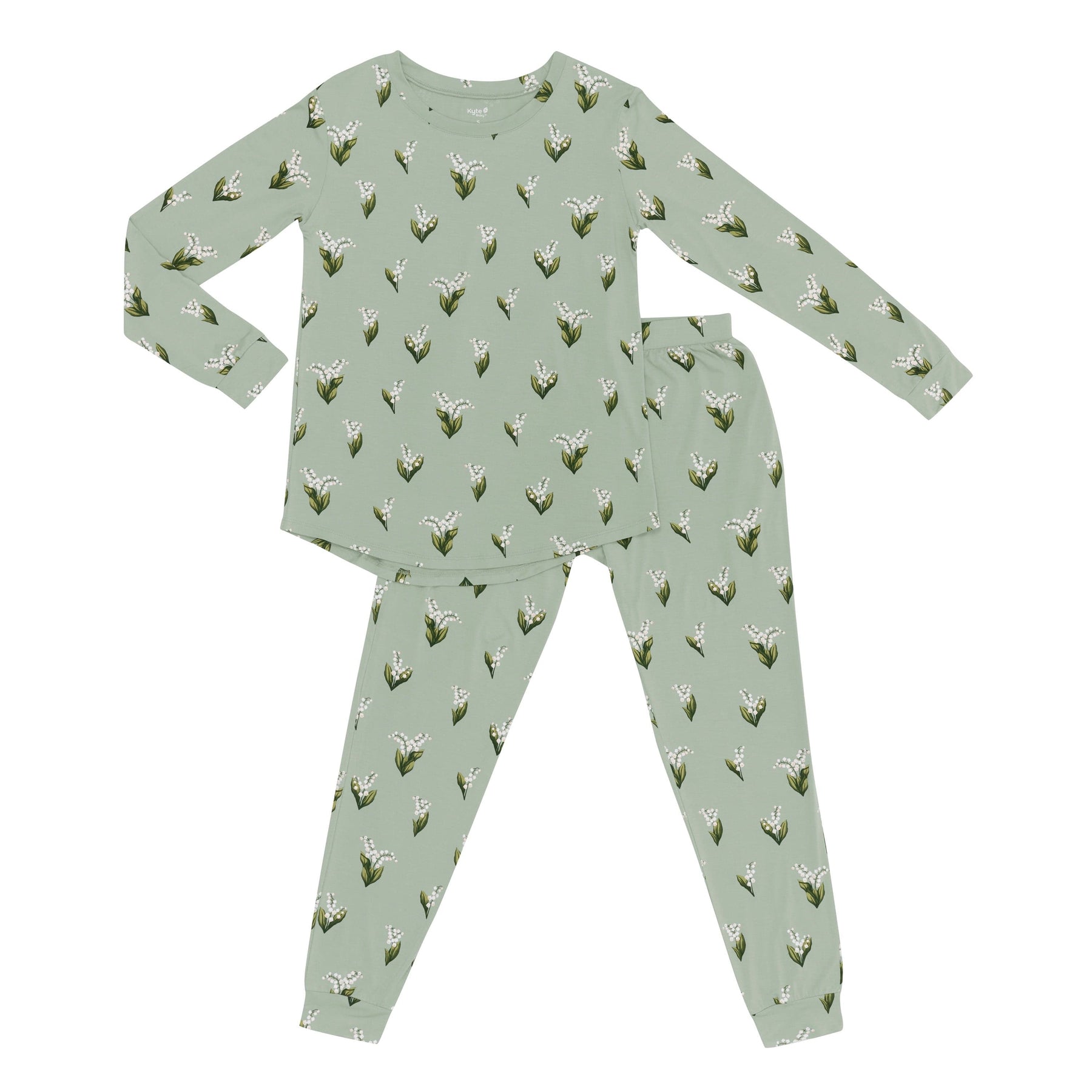 Kyte Baby Women's Jogger Pajama Set Women's Jogger Pajama Set in Thyme Lily