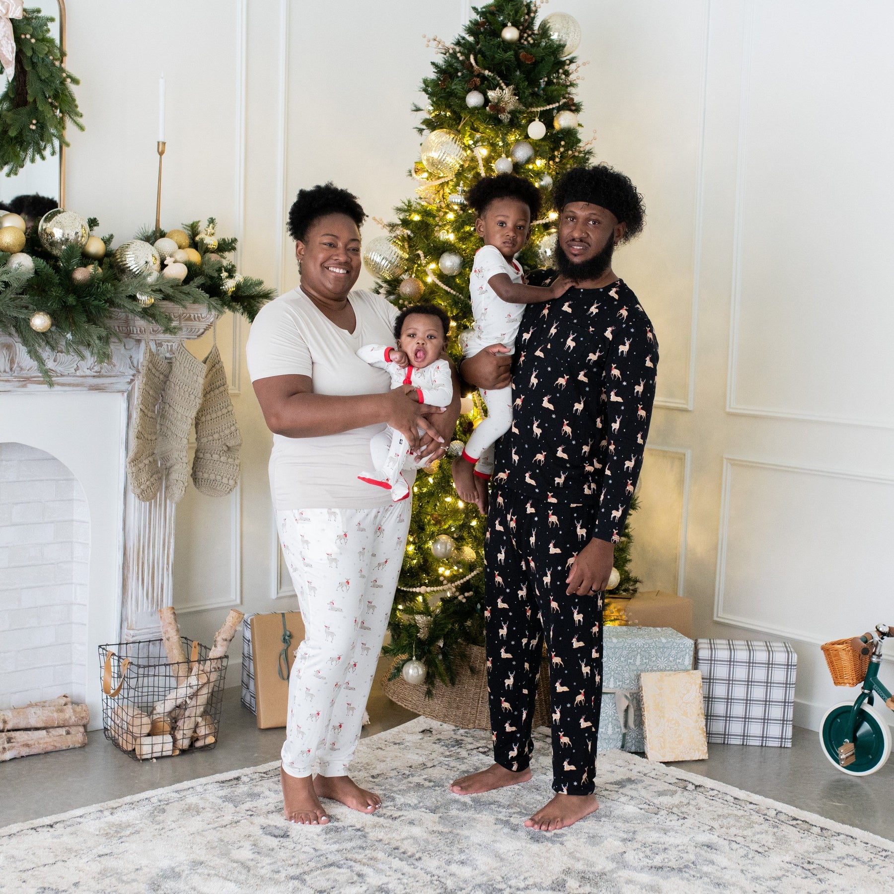 Kyte Baby Women's Jogger Pants Women's Jogger Pants in Cloud Deer