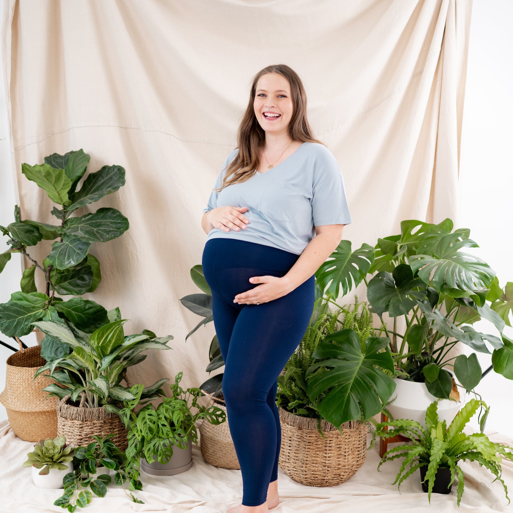 Women s Leggings in Navy