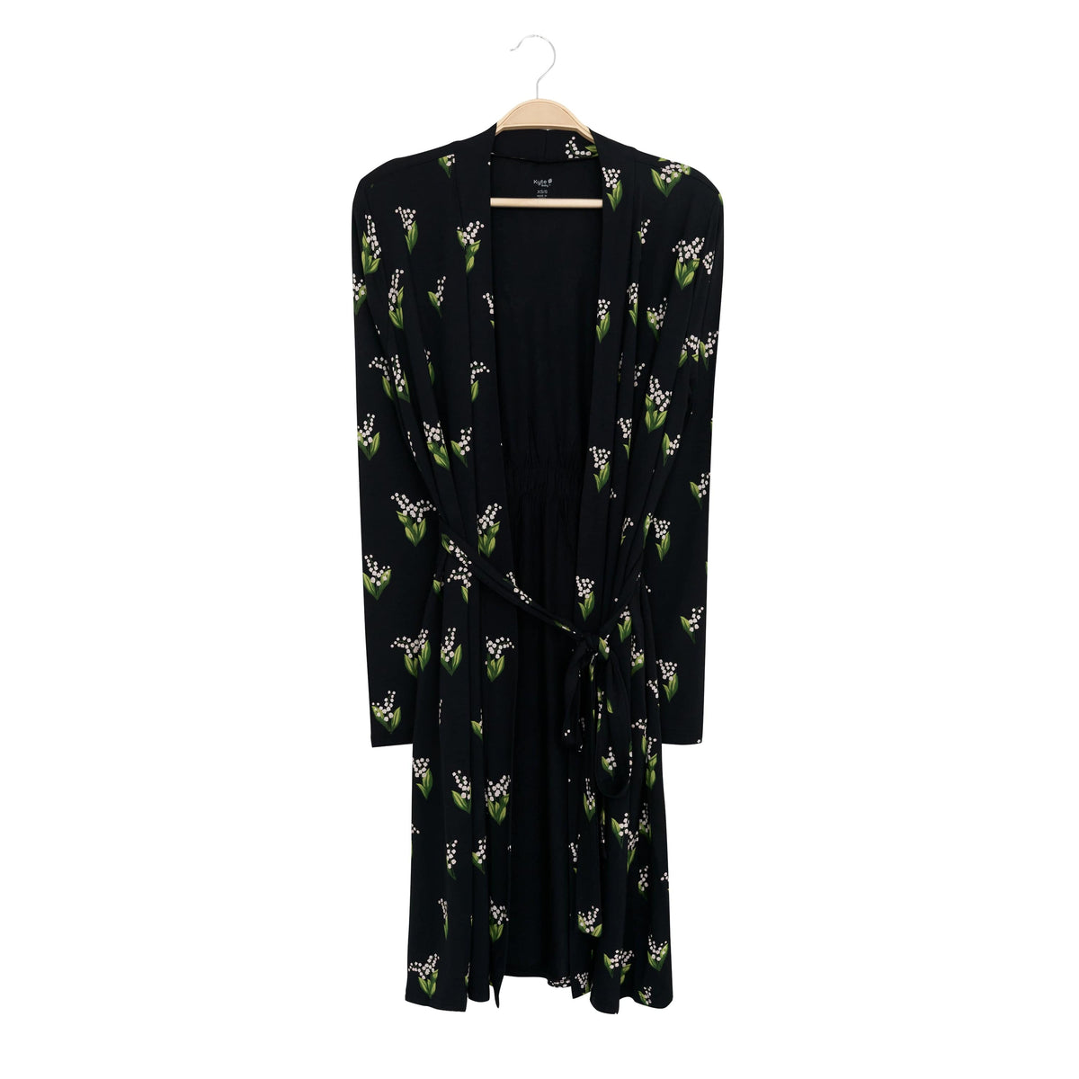 Kyte Baby Women's Lounge Robe Women's Lounge Robe in Midnight Lily