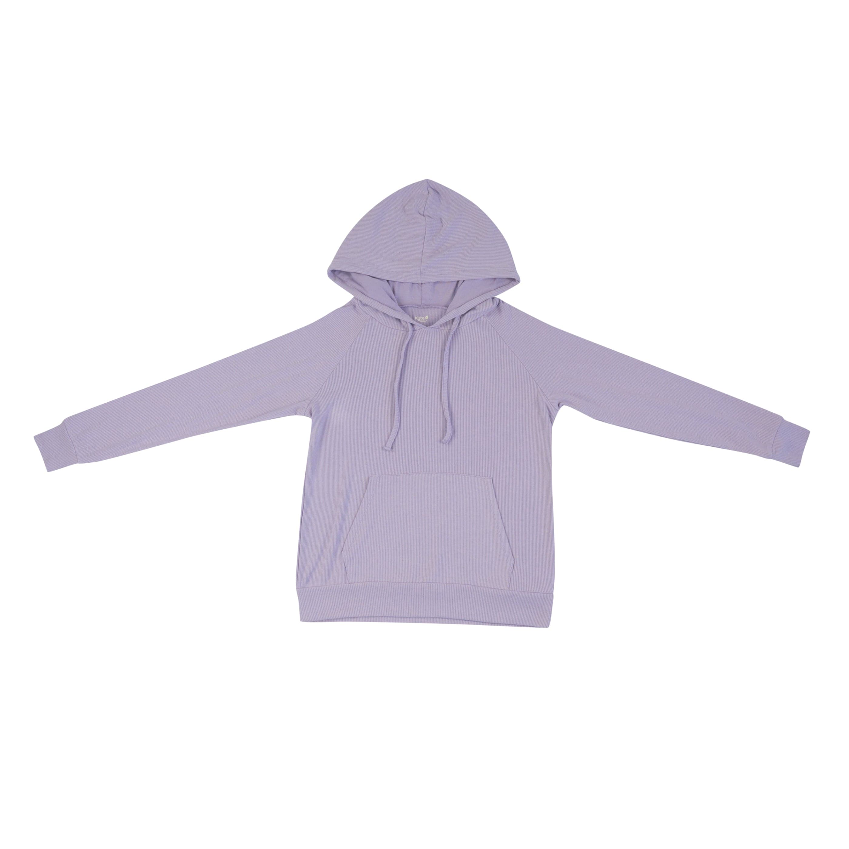 Women s Ribbed Hoodie in Taro Taro XS 0 2