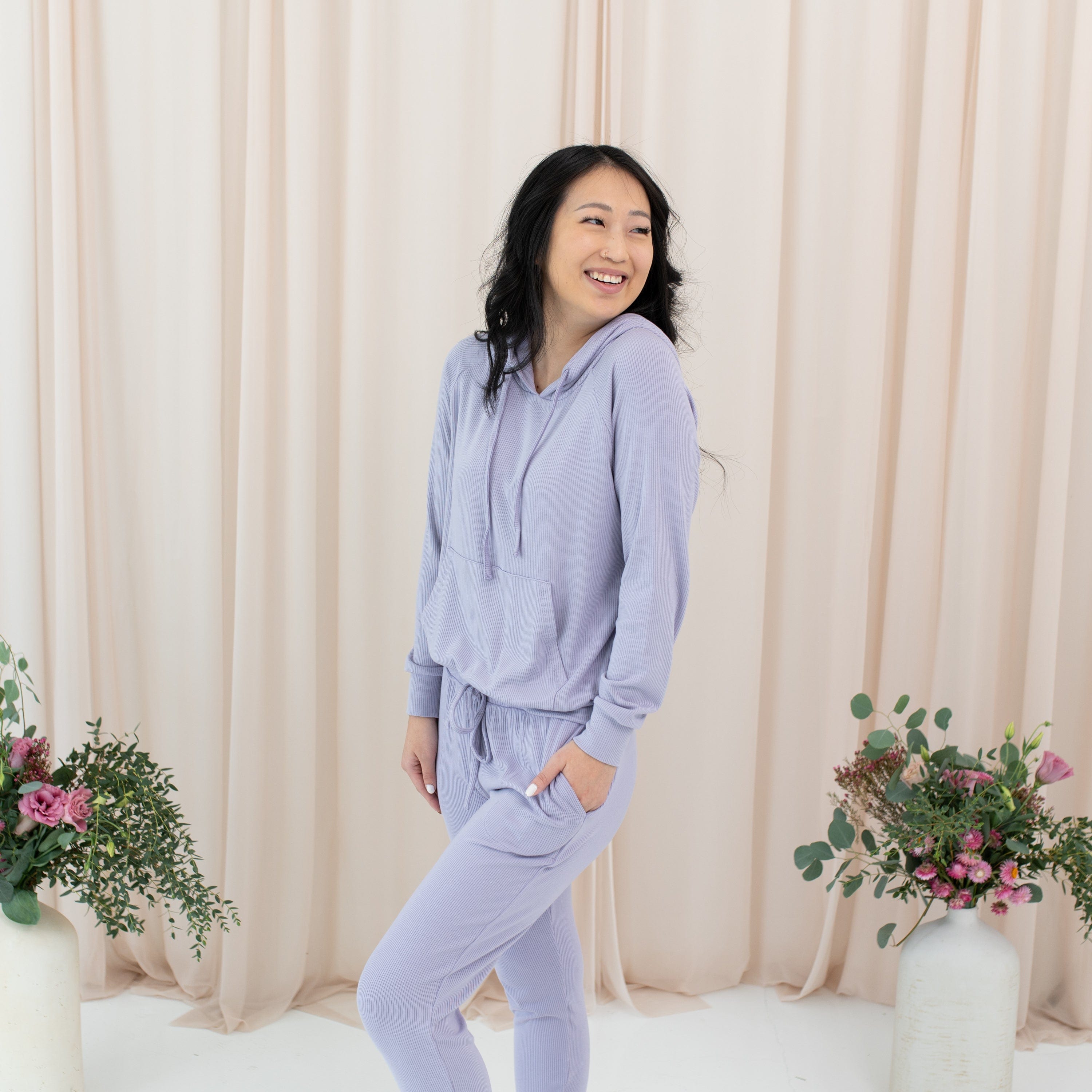 Stylish Yoga Suit for Women - Taro Purple / L