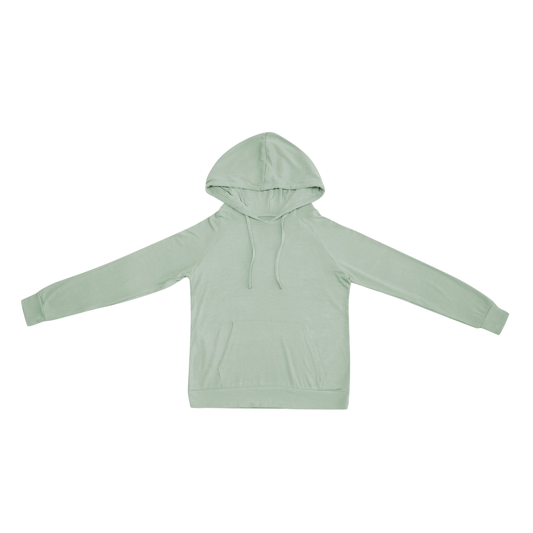 Kyte Baby Women's Ribbed Hoodie Women's Ribbed Hoodie in Thyme