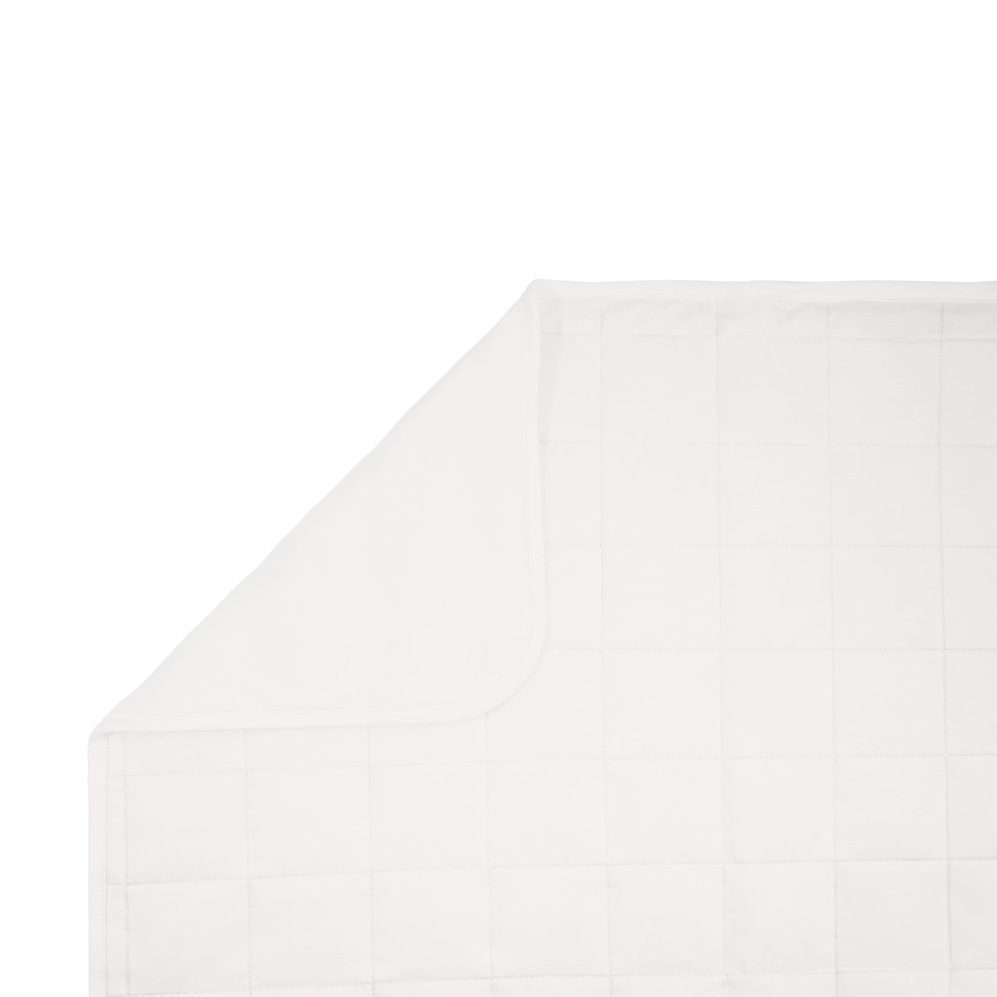Quilted bamboo Kyte Baby Youth Blanket in Cloud 2.5