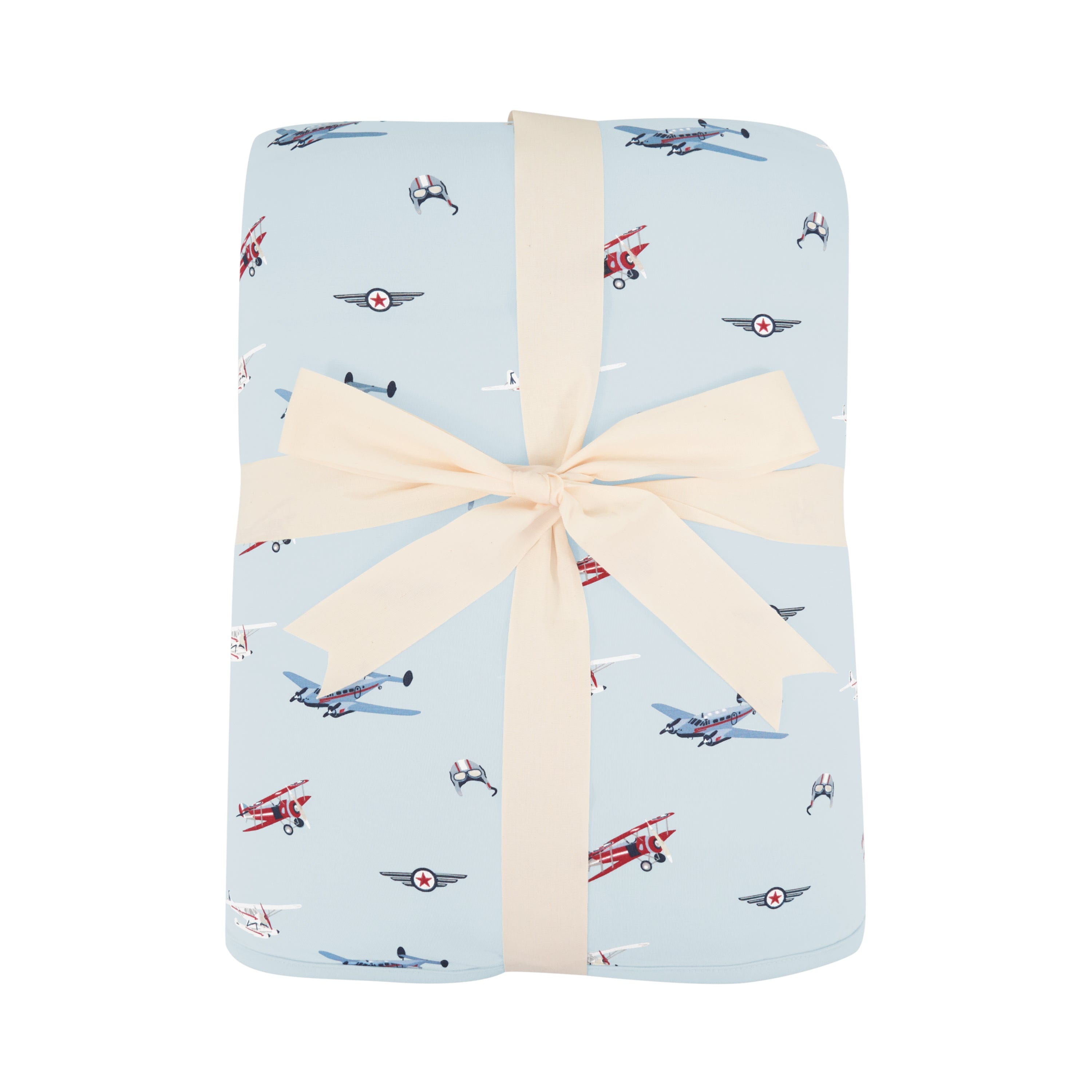 Kyte Baby Youth Blanket Vintage Planes / Youth Youth Blanket in Vintage Planes 2.5