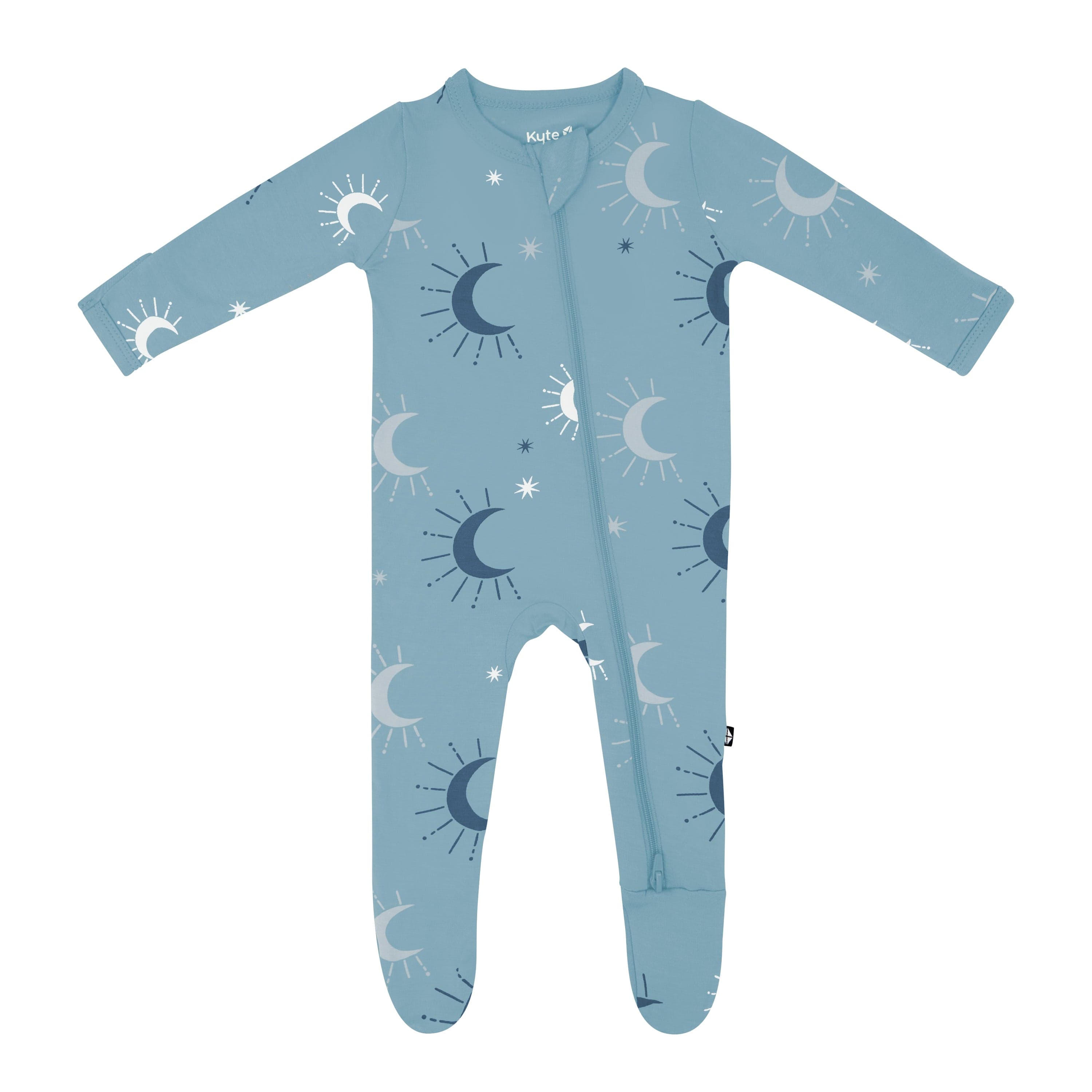 Kyte outlet Baby Deep Sea Bamboo Footie 12-18m