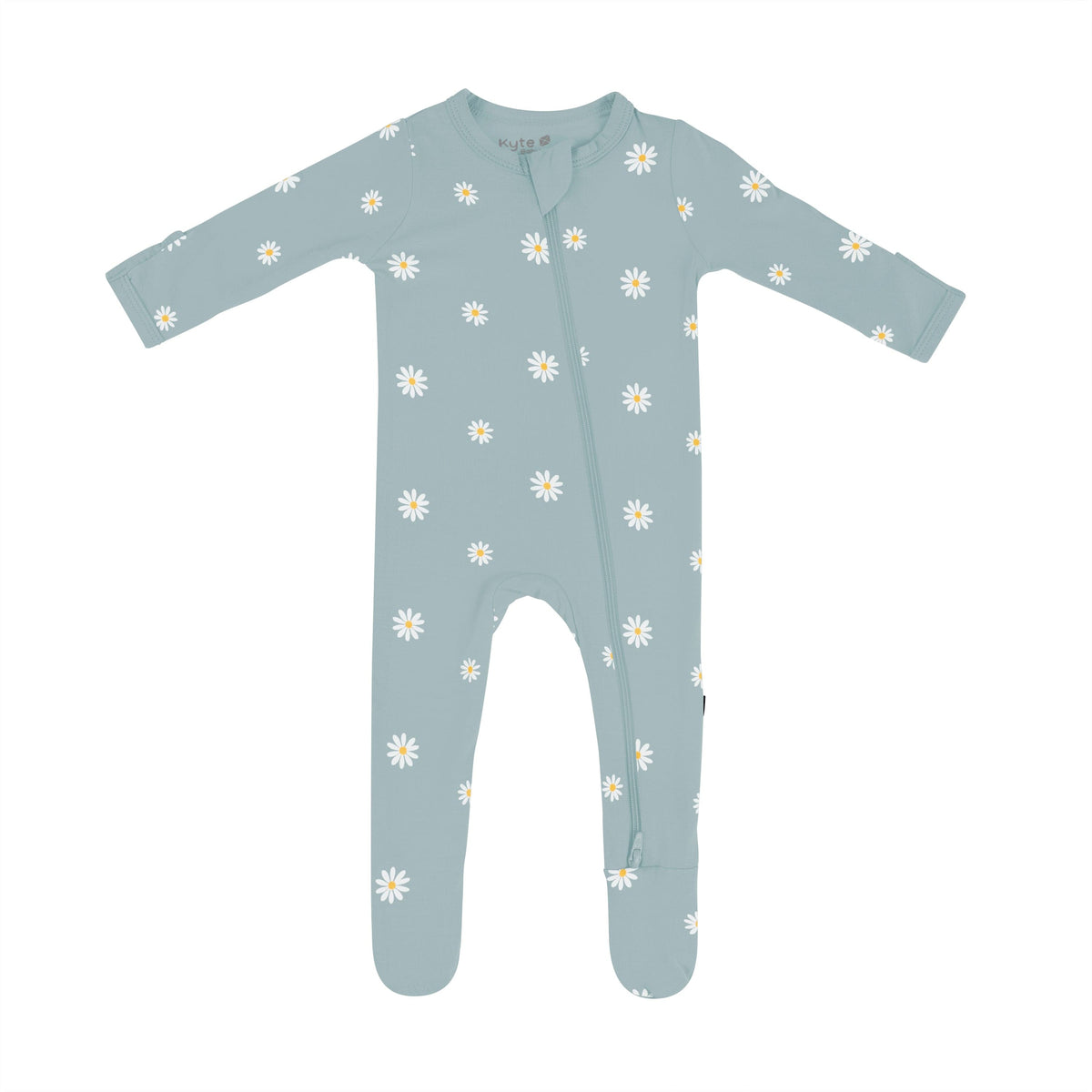 Kyte Baby Zippered Footies Zippered Footie in Daisy