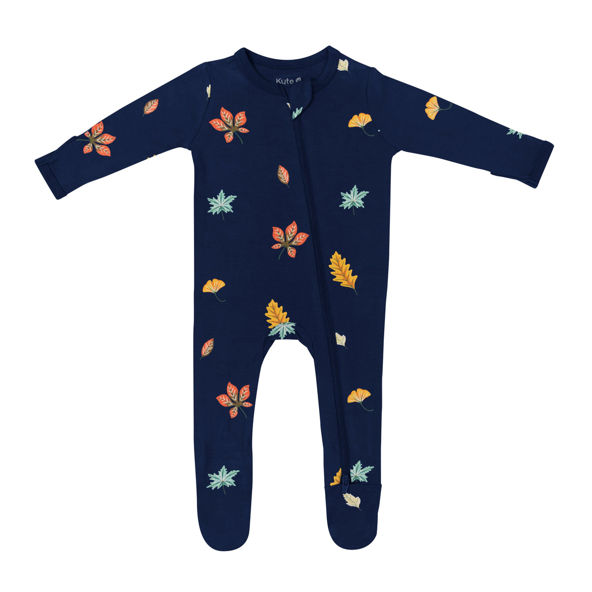 Kyte Baby Zippered Footies Zippered Footie in Foliage