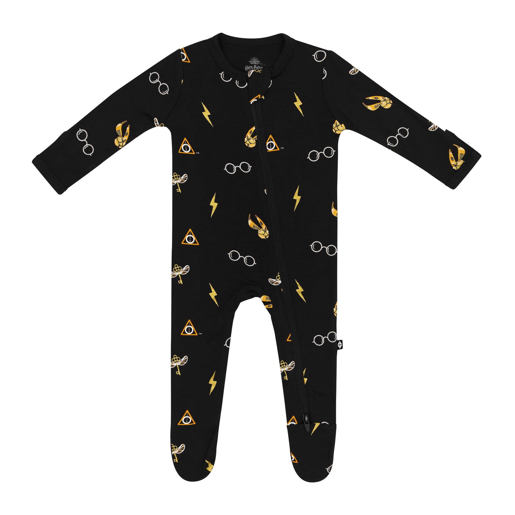 Kyte Baby Zippered Footies Zippered Footie in Midnight Icon