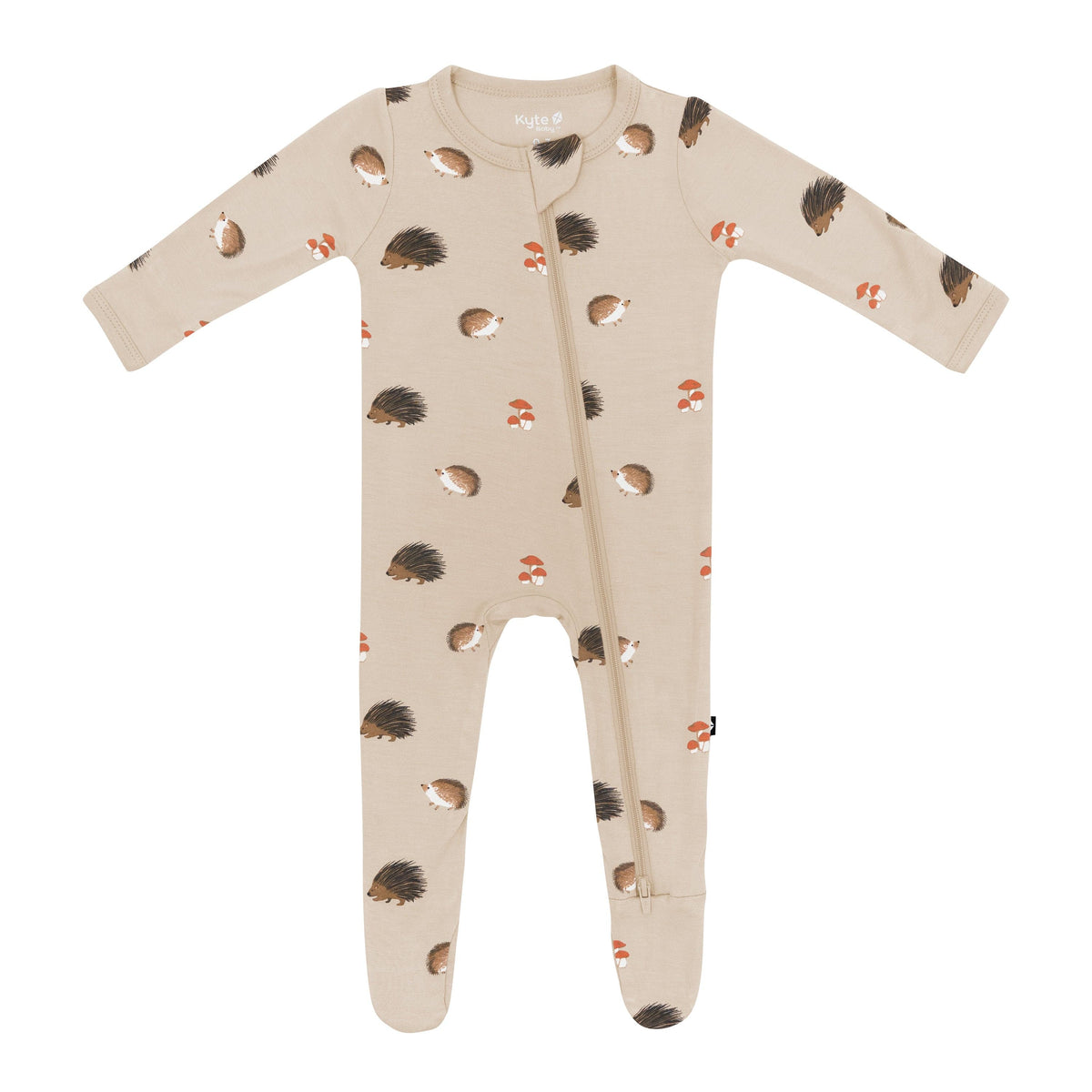 Kyte Baby Zippered Footies Zippered Footie in Prickle