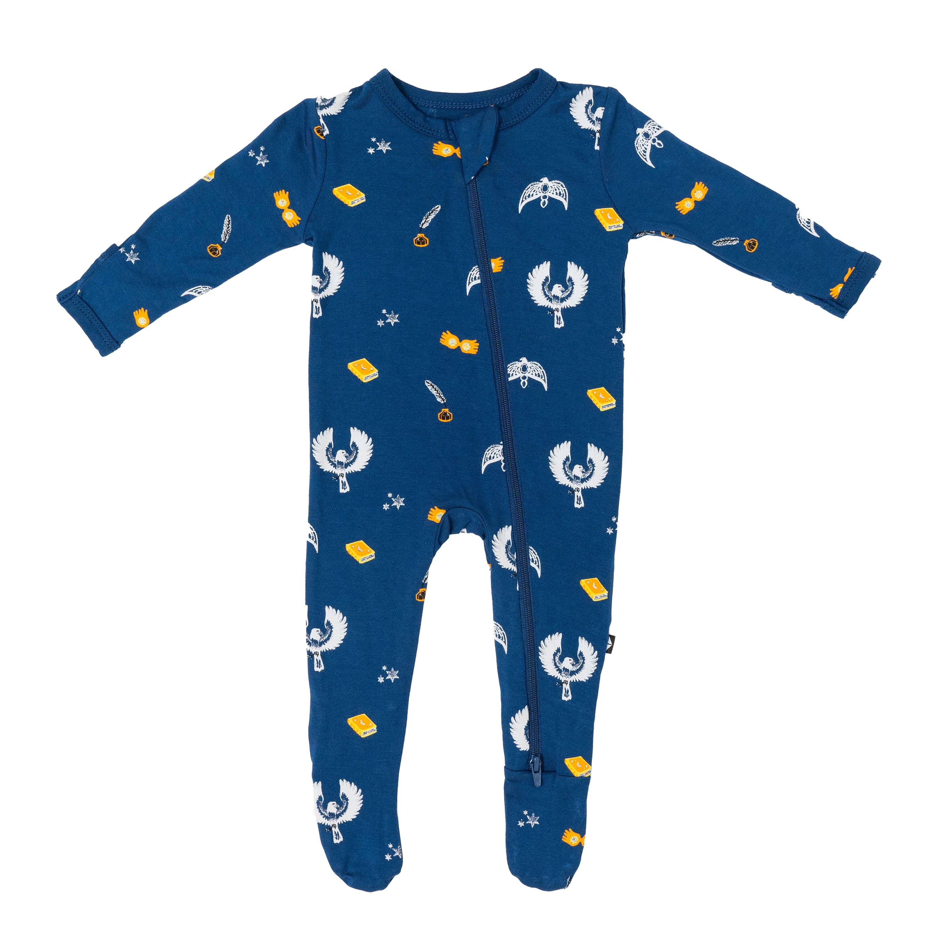 Kyte BABY Zippered Footies Zippered Footie in Ravenclaw™