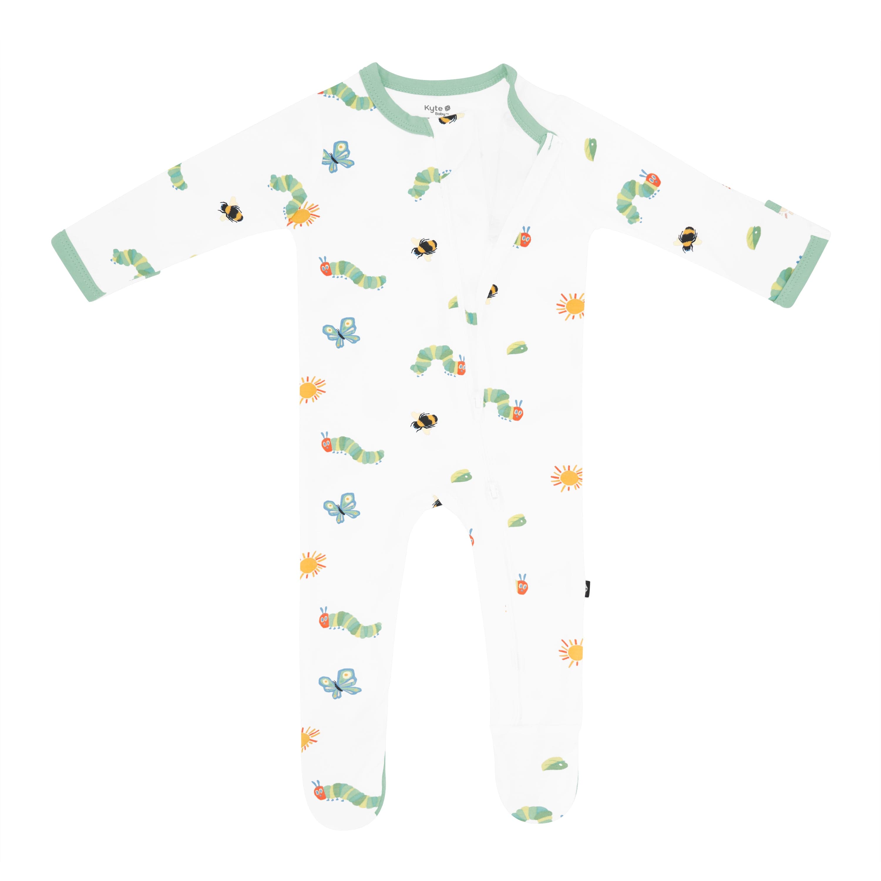Kyte Baby Zippered Footie in The Very Hungry Caterpillar™ and Friends