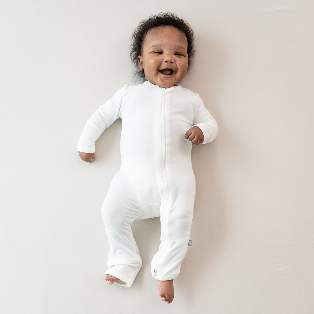 Zippered Romper Cloud