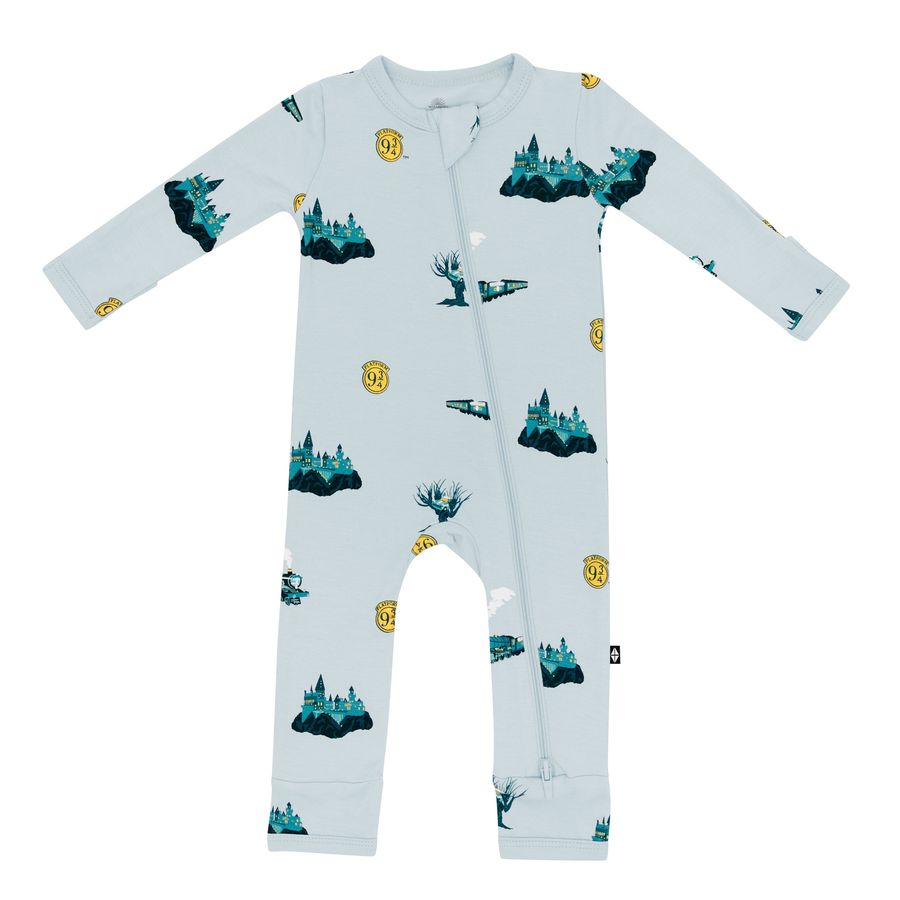 Kyte Baby Zippered Rompers Zippered Romper in Journey