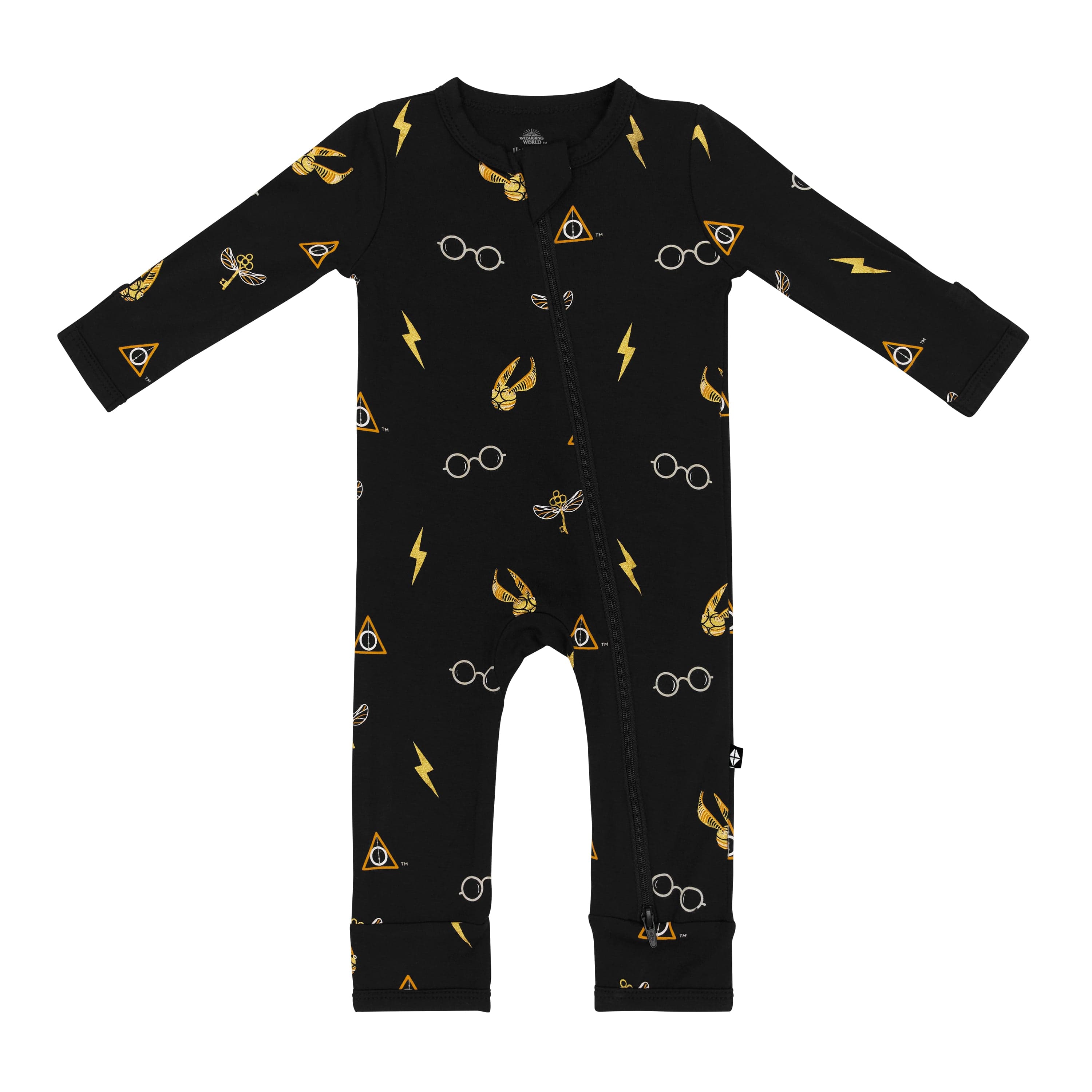 Deals Kyte Baby 3T Rust Rainbow Toddler Pajamas in Midnight