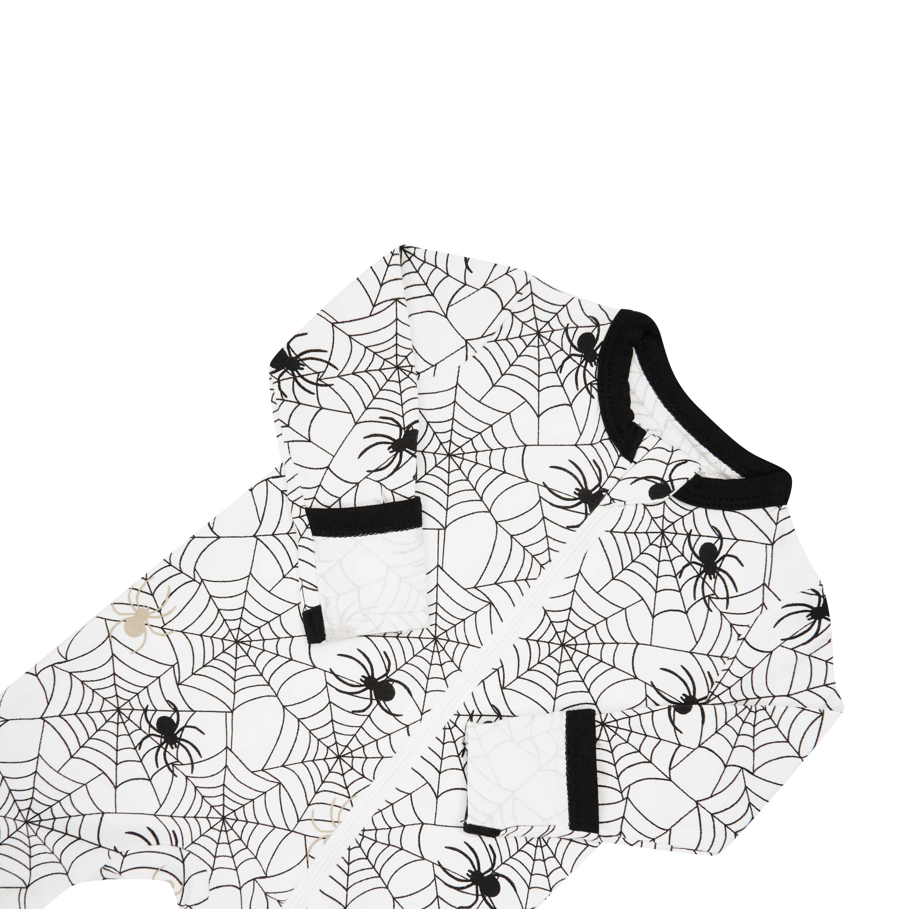 Kyte Baby Zippered Rompers Zippered Romper in Spider