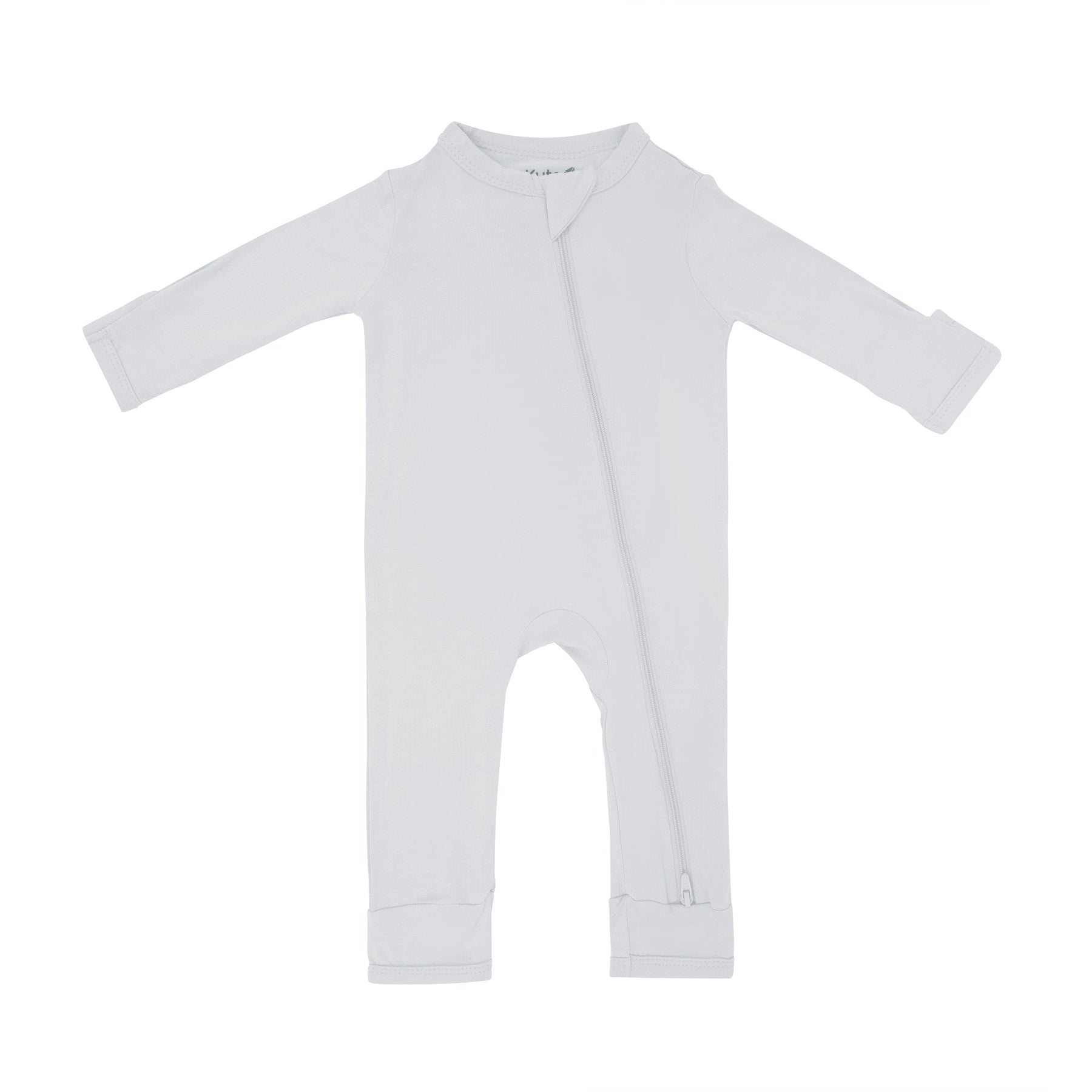 Kyte Baby Zippered Romper in Storm