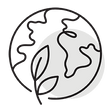 icon of a planet
