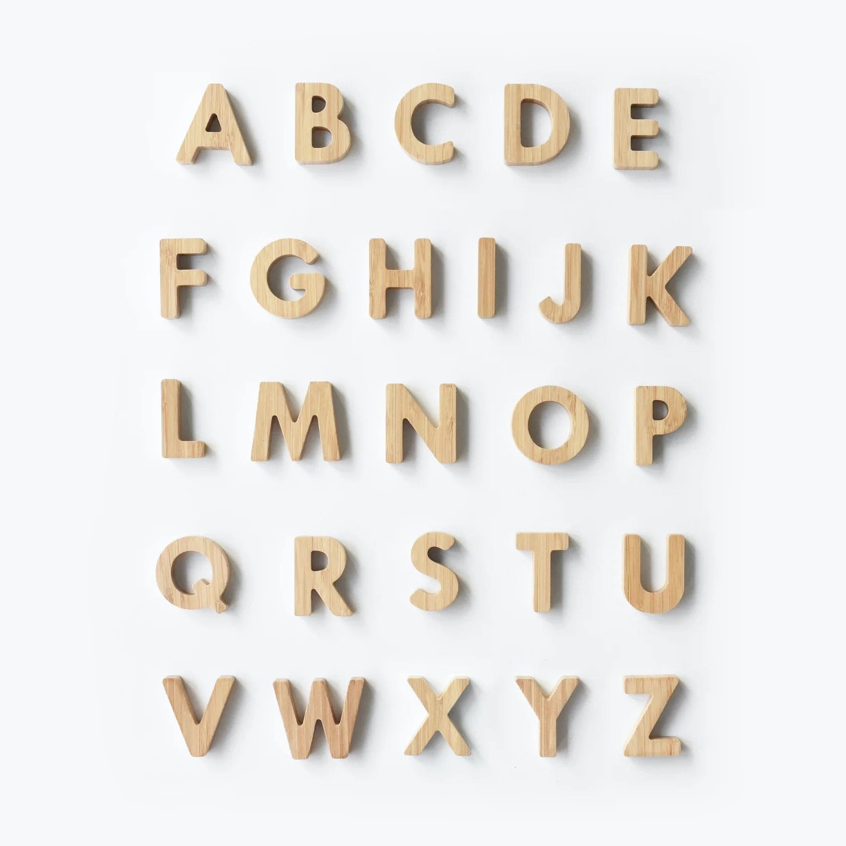 Wee Gallery Accessory Bamboo Alphabet Wee Gallery Bamboo Alphabet