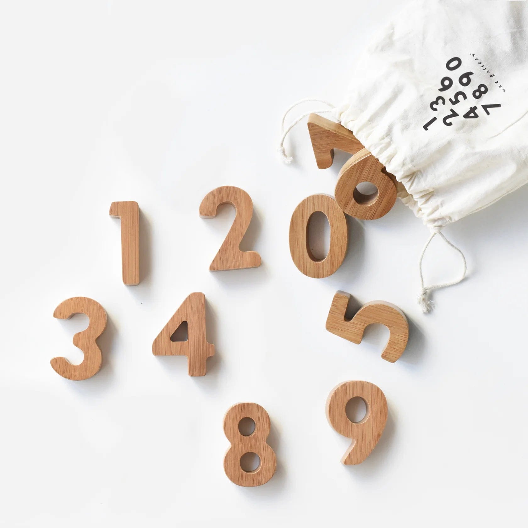 Wee Gallery Accessory Bamboo Numbers Wee Gallery Bamboo Numbers