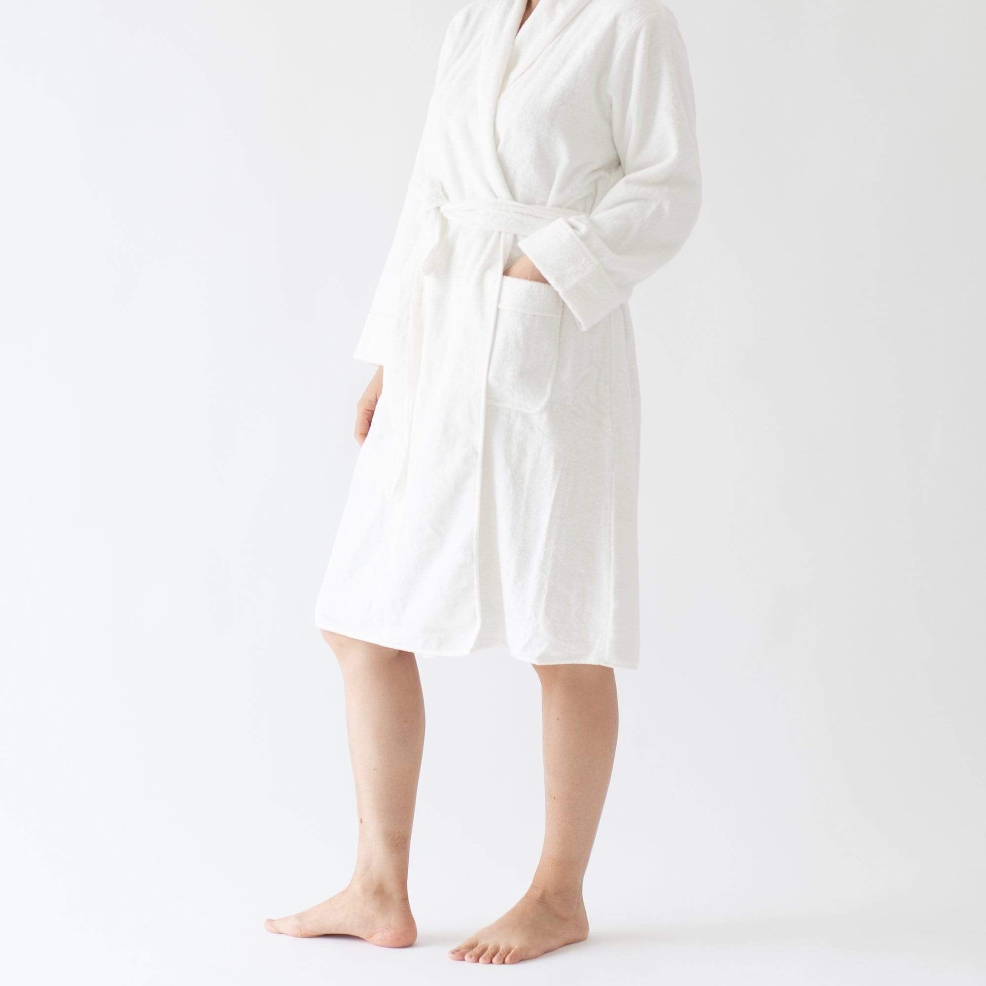 Kyte BABY Adult Bath Robe Adult Bath Robe in Cloud