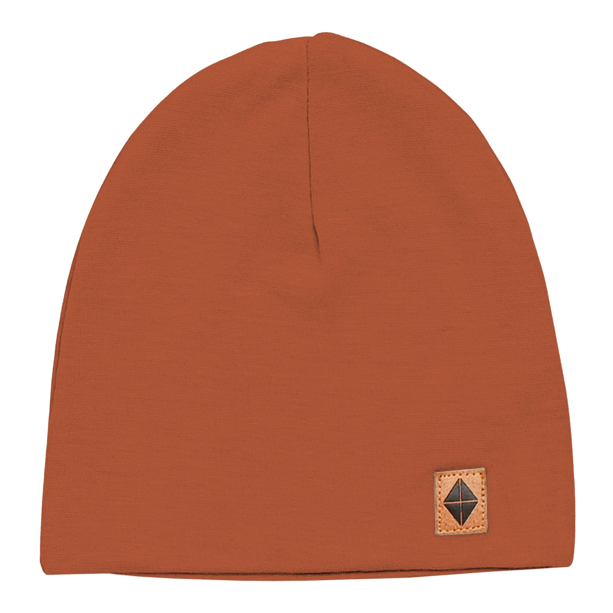 Kyte BABY Adult Beanie Bamboo Jersey Adult Beanie in Rust