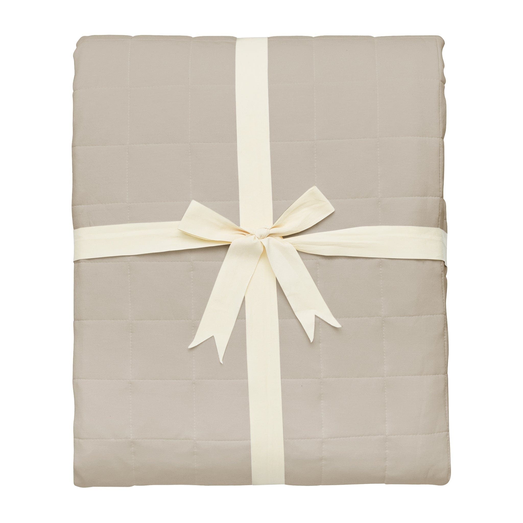 Kyte BABY Adult Blanket Khaki / Adult Adult Quilted Blanket in Khaki 2.5