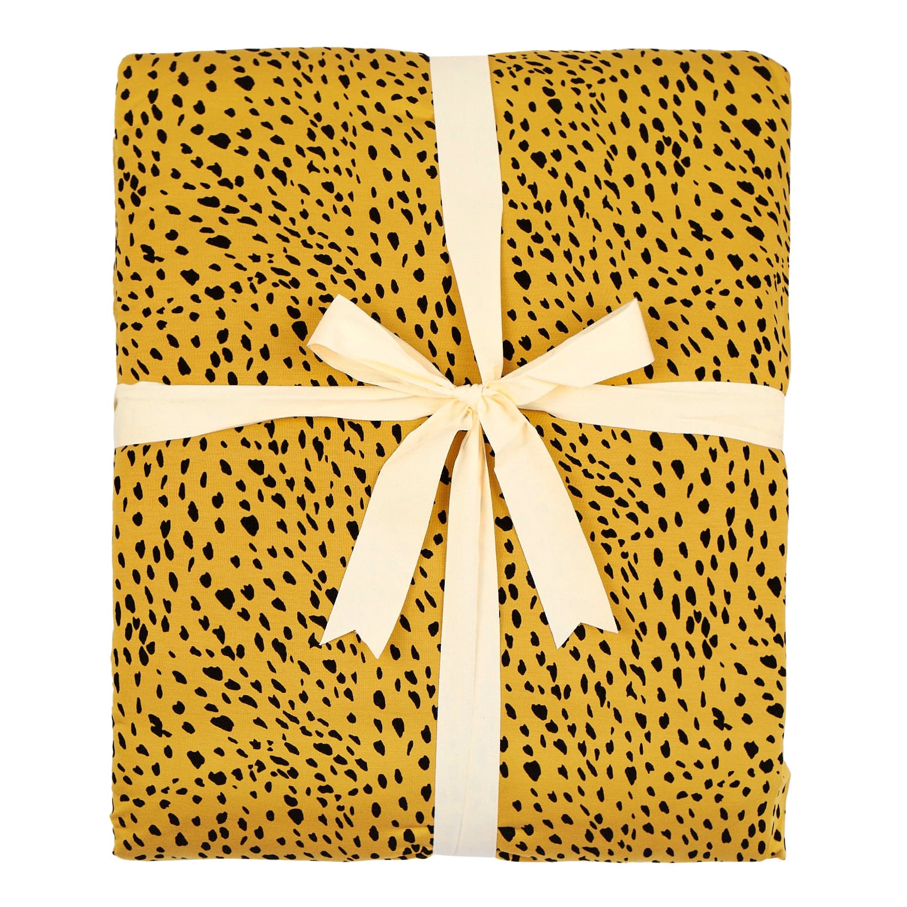 Kyte BABY Adult Blanket Marigold Cheetah / Adult Adult Quilted Blanket in Marigold Cheetah 2.5