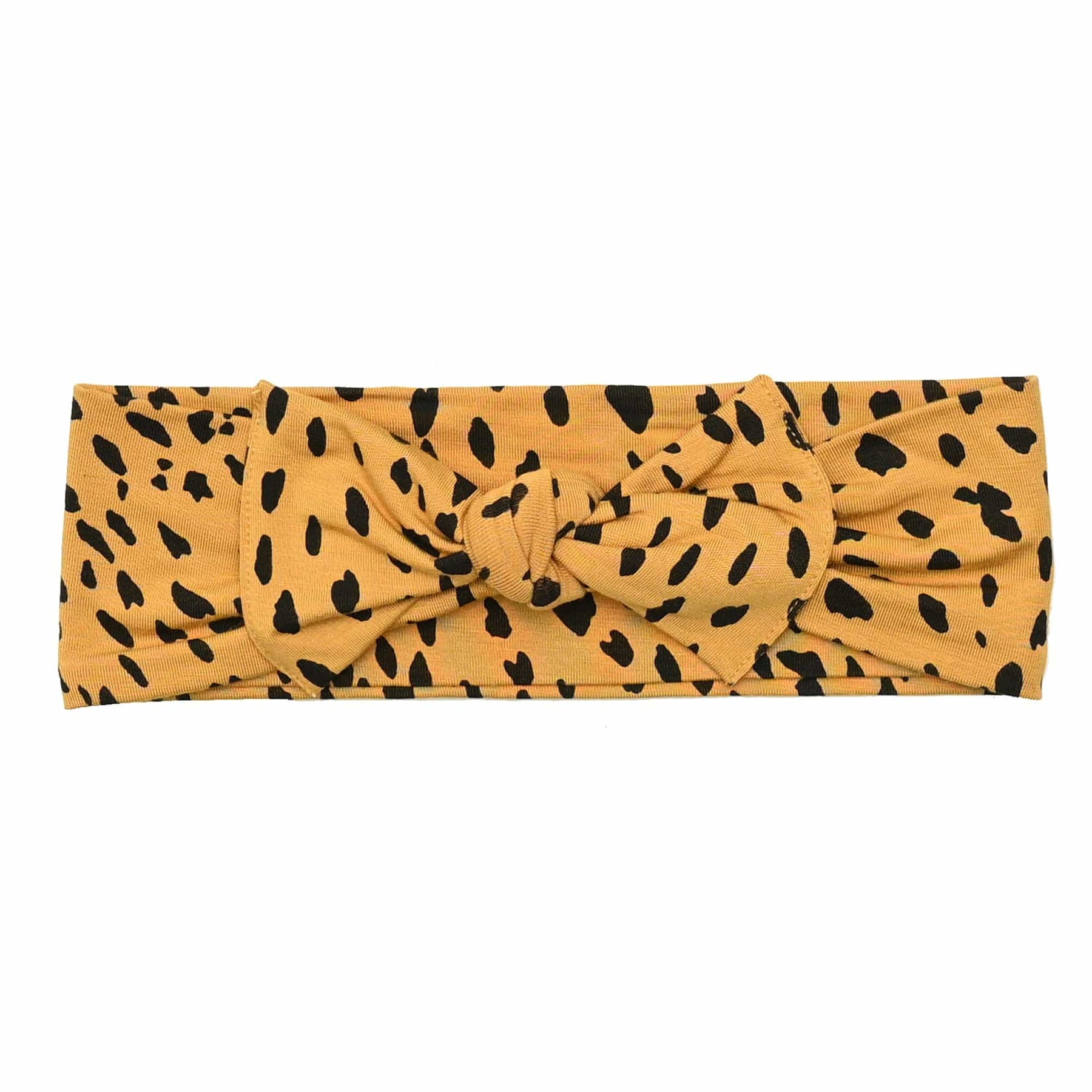 Kyte BABY Adult Bows Marigold Cheetah / One Size Adult Bow in Marigold Cheetah