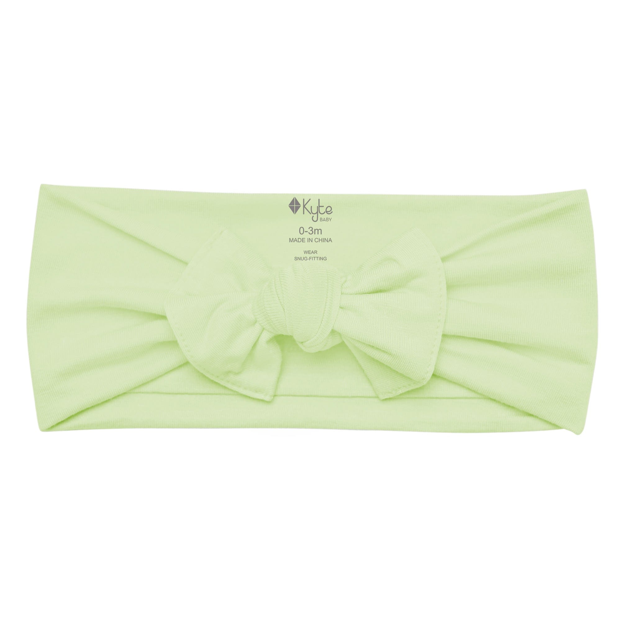 Kyte BABY Baby Bows Bow in Pistachio