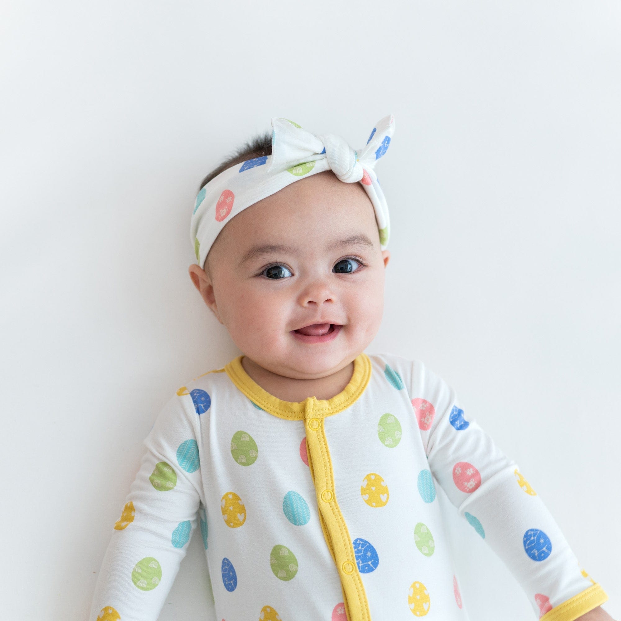 Kyte BABY Baby Bows Bow in Spring Egg