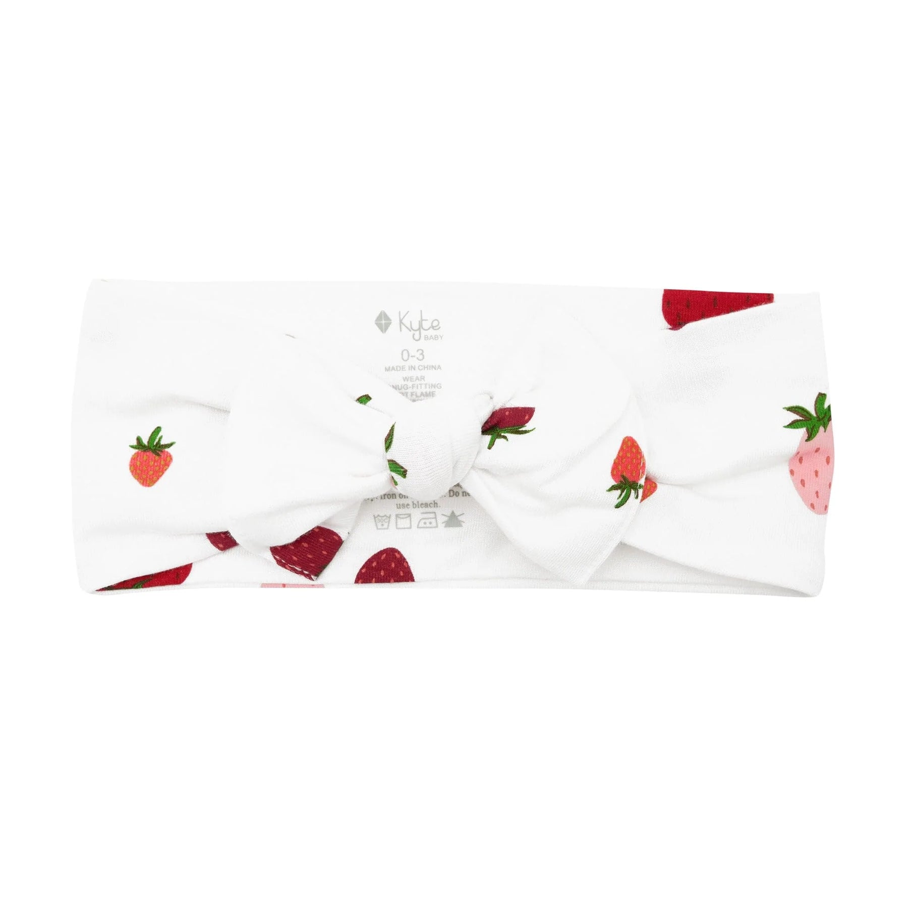 Kyte BABY Baby Bows Bow in Strawberry