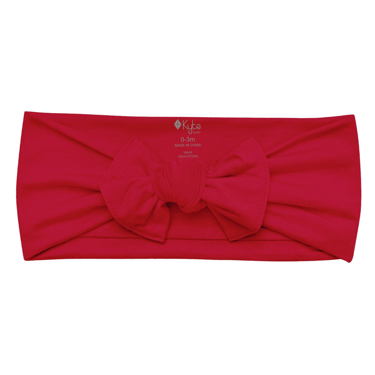 Kyte BABY Baby Bows Bows in Cardinal