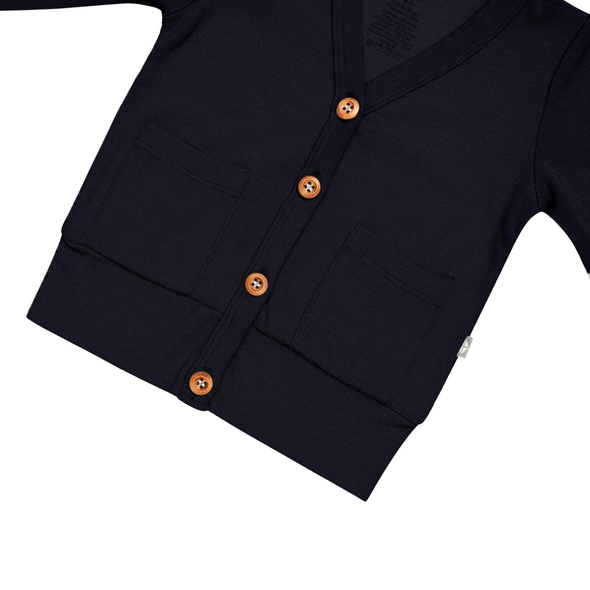 Boys hotsell black cardigan