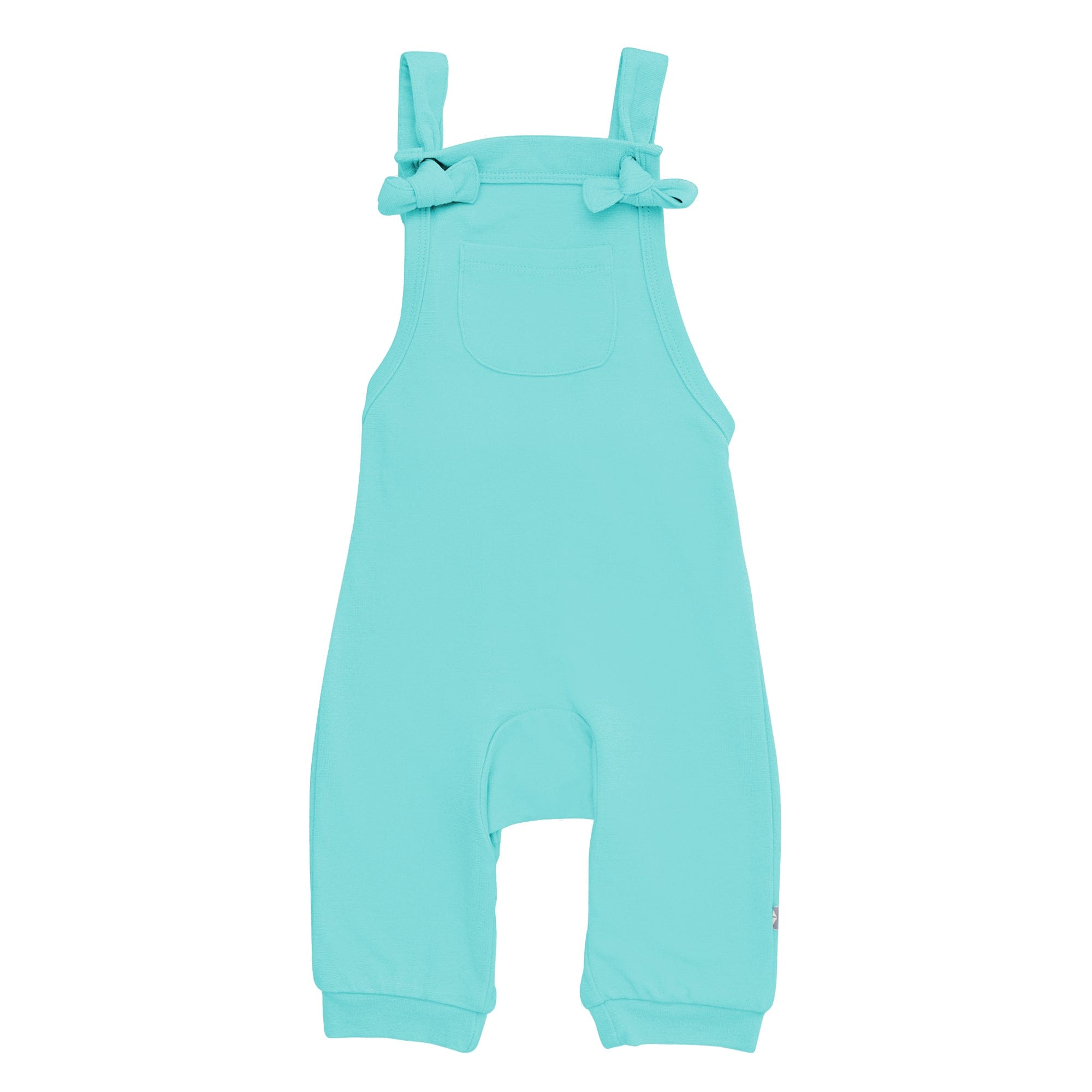 Kyte BABY Baby Overall Bamboo Jersey Overall in Robin