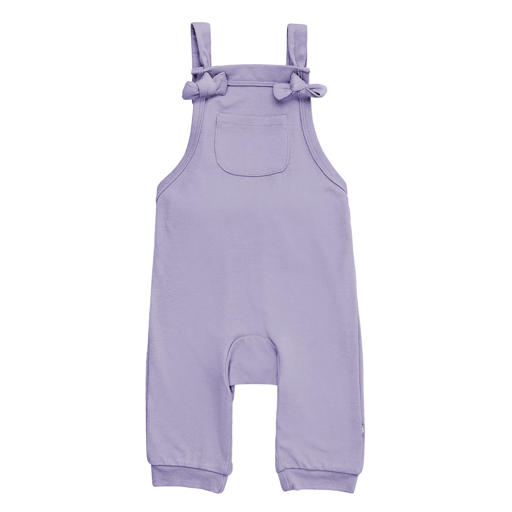 Kyte BABY Baby Overall Bamboo Jersey Overall in Taro